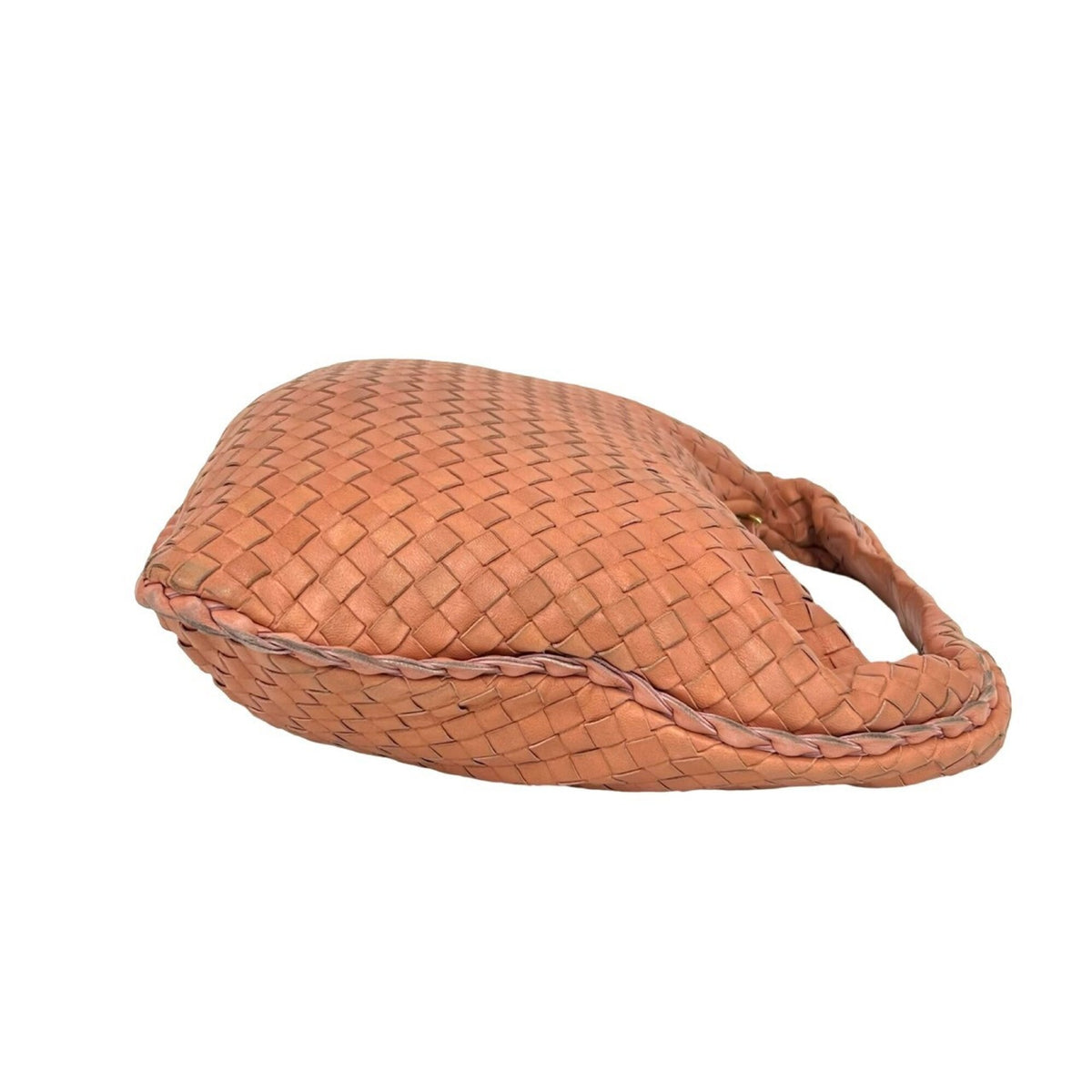 Bottega Veneta Brown Leather Handbag Shoulder Bag (Pre-Owned)