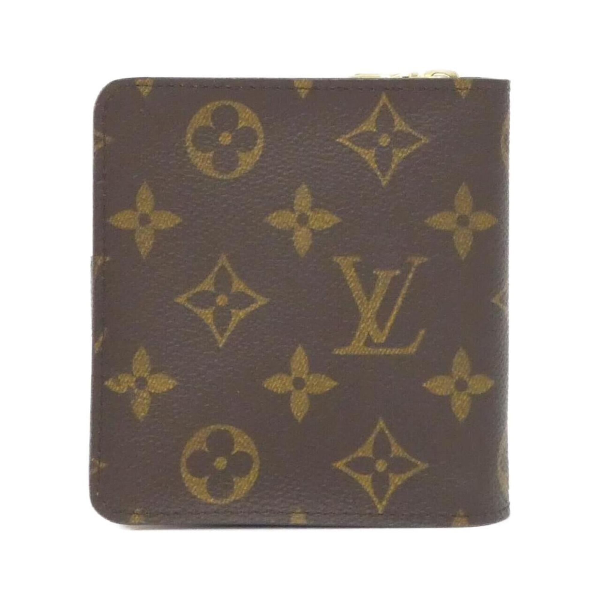 Louis Vuitton Marron Coated Canvas Wallet (Bi-Fold) (Pre-Owned)