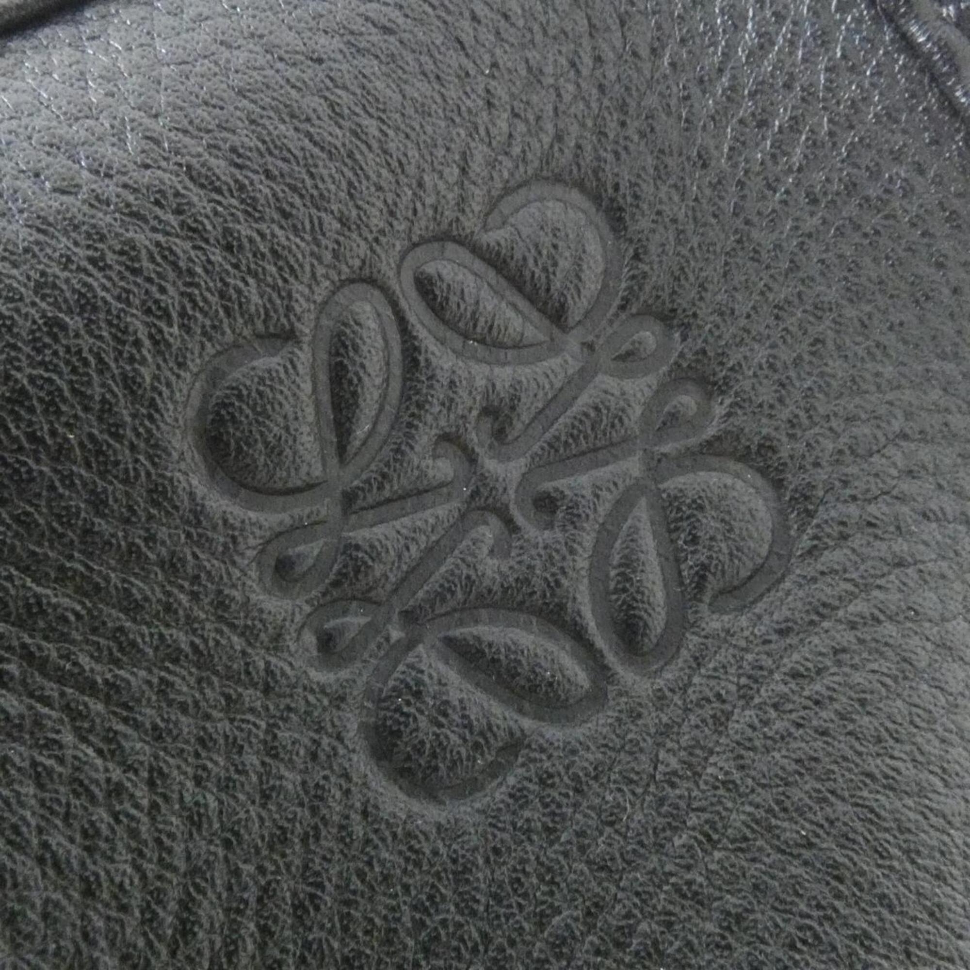 Loewe Amazona Black Leather Handbag (Pre-Owned)