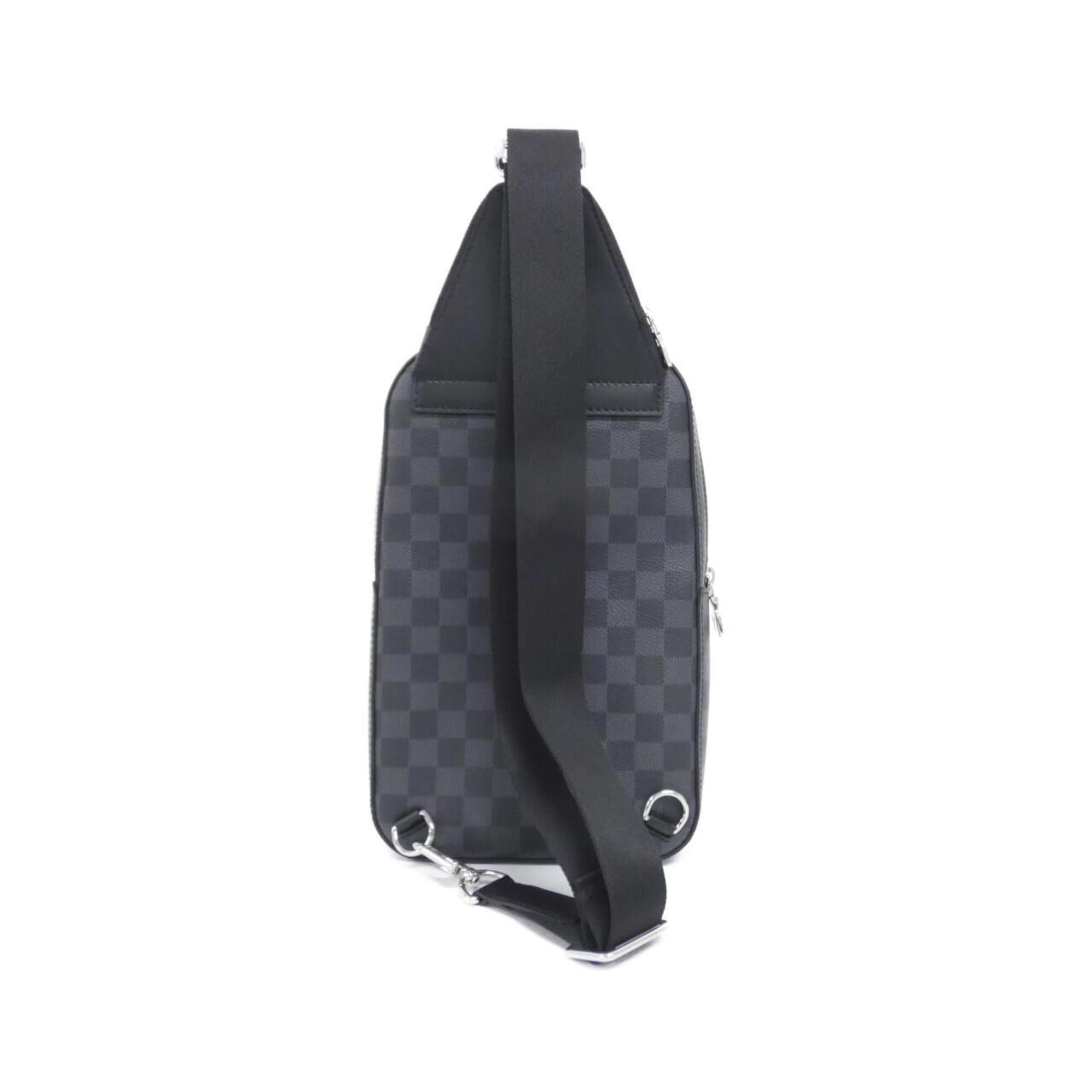 Louis Vuitton Damier Graphite Graphite Coated Canvas Shoulder Bag (Pre-Owned)