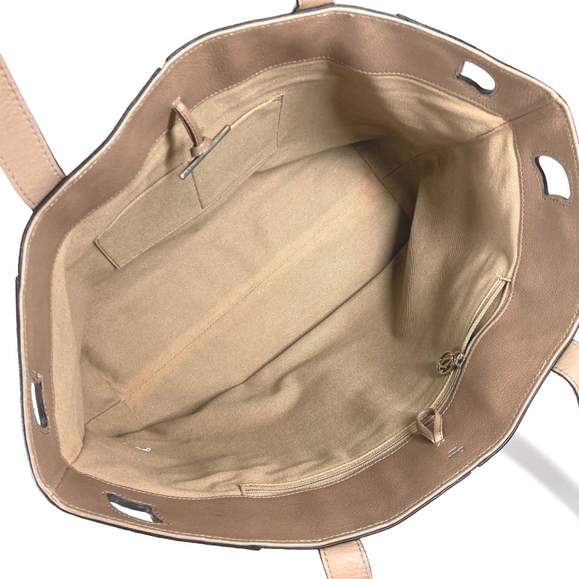 Cartier Beige Leather Shoulder Bag (Pre-Owned)