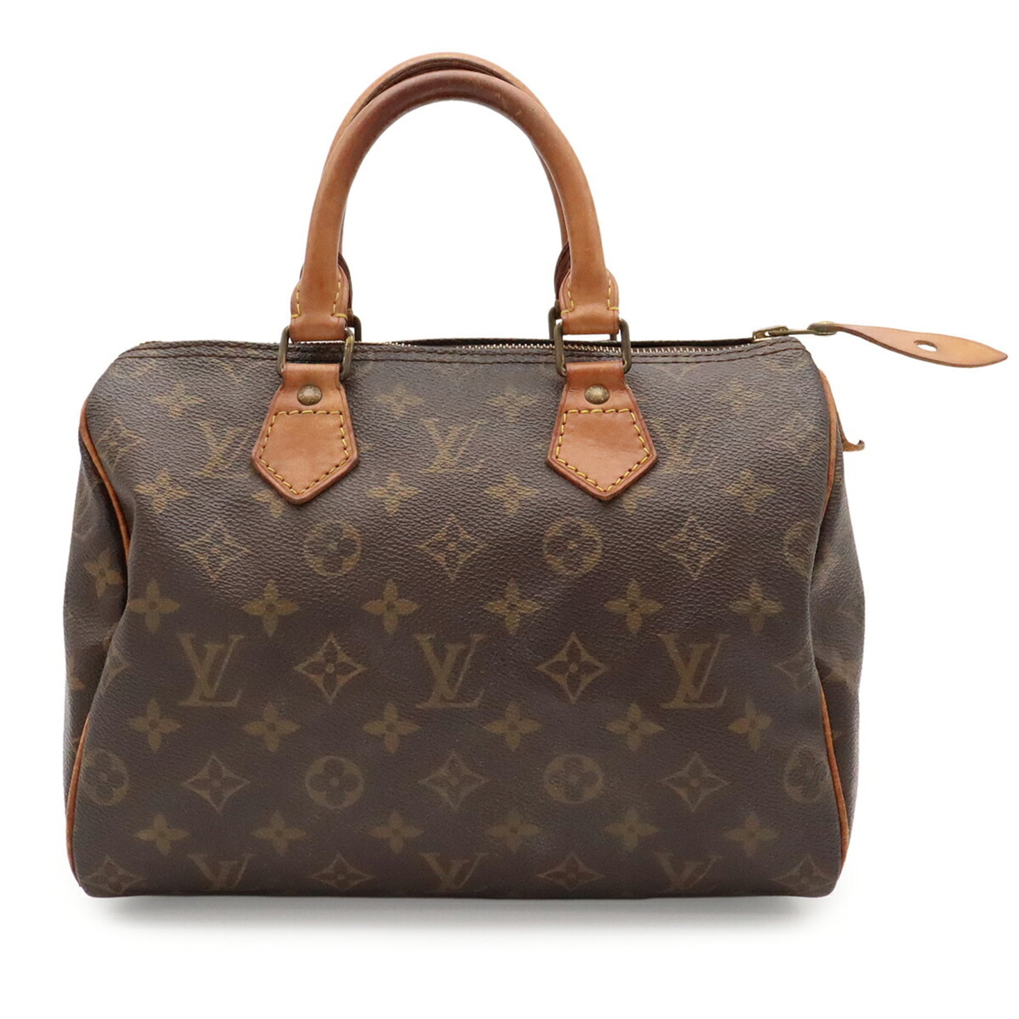Louis Vuitton Brown Monogram Canvas Handbag (Pre-Owned)