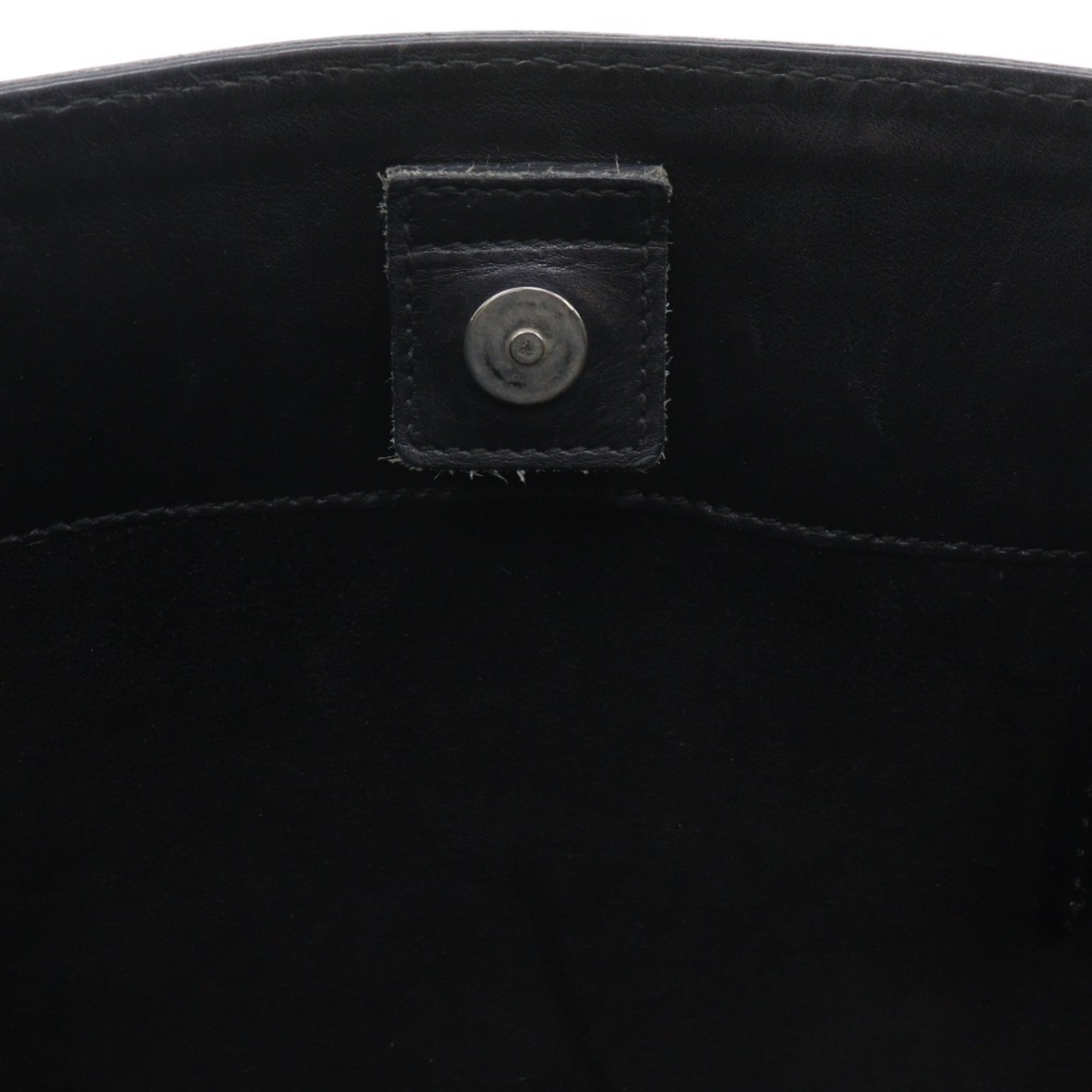 Gucci Black Leather Tote Bag (Pre-Owned)