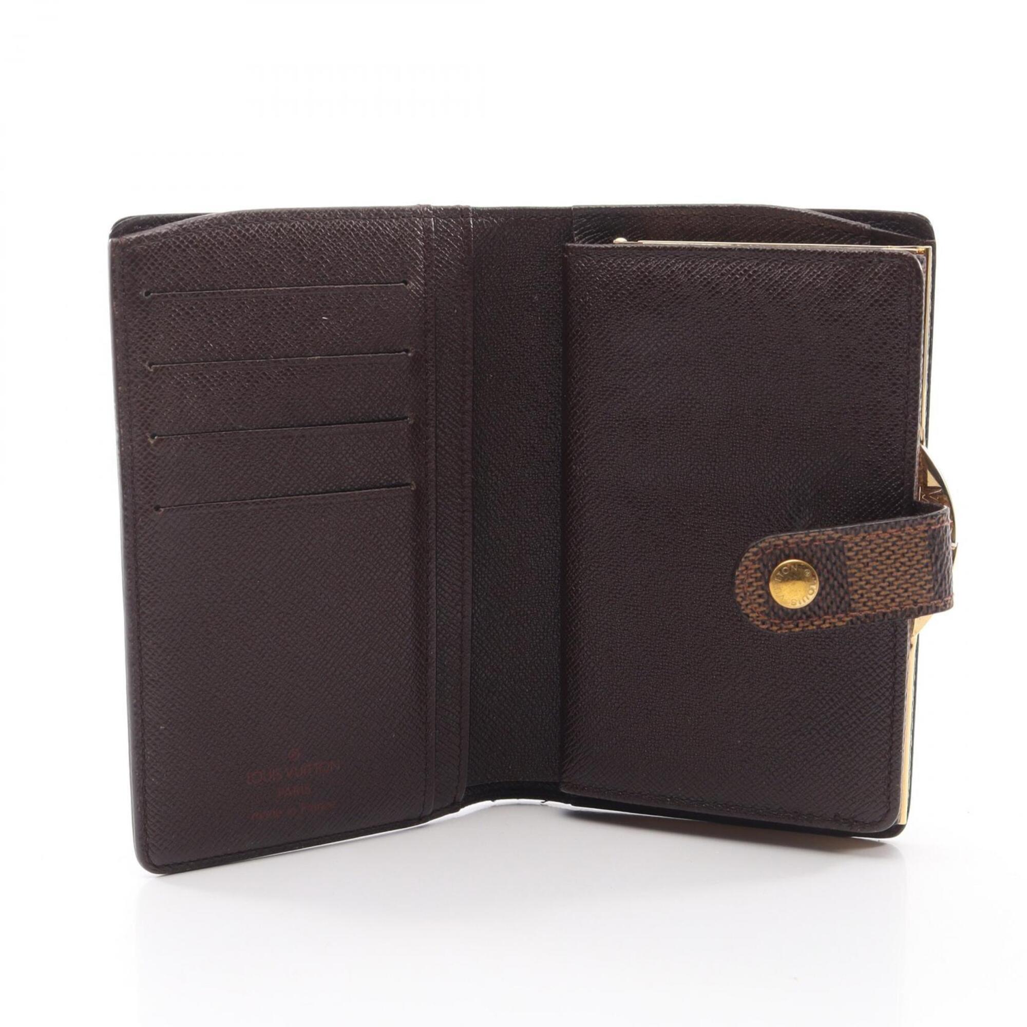 Louis Vuitton Brown Pvc Wallet (Bi-Fold) (Pre-Owned)