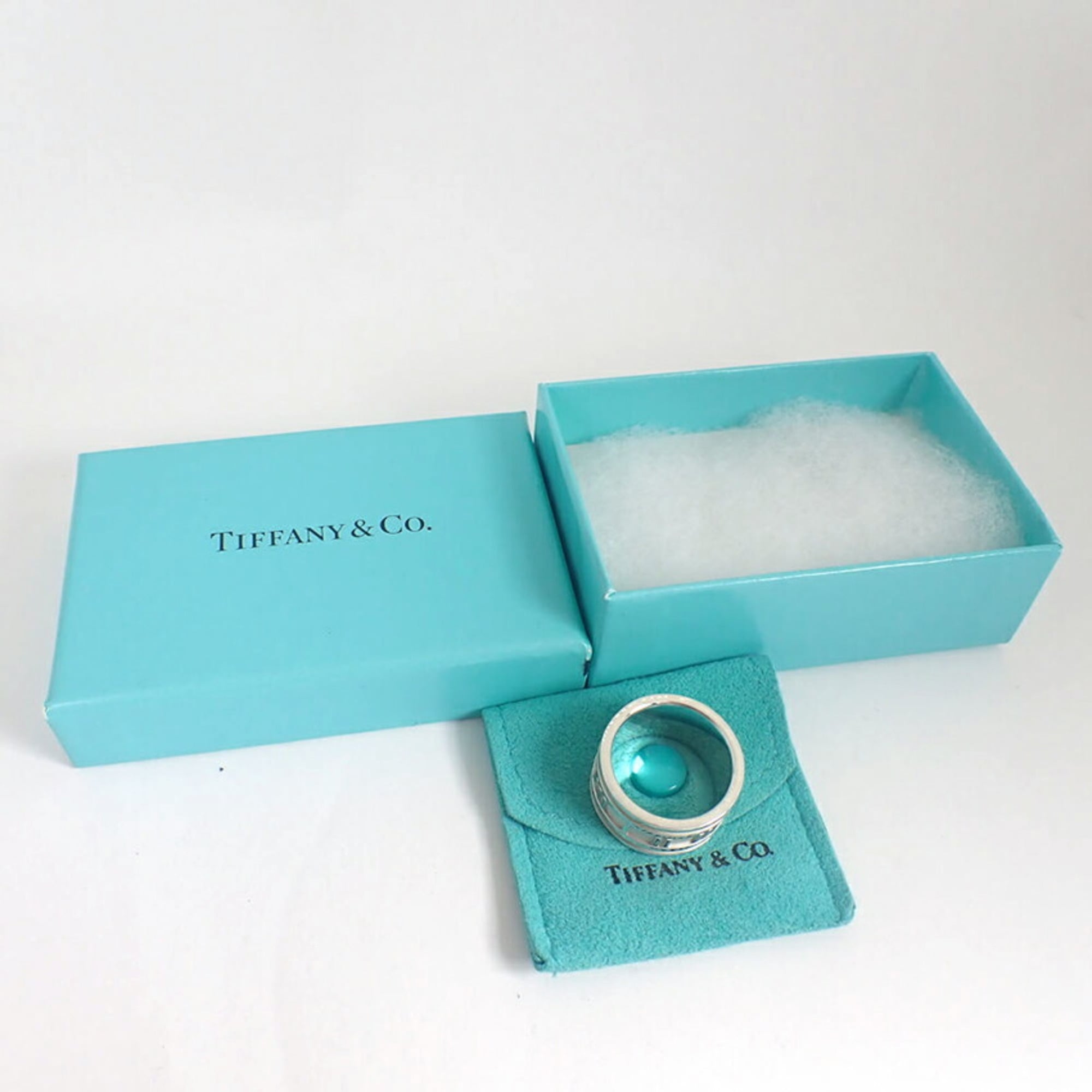 Tiffany Sterling Silver 925 Band Ring (Pre-Owned)