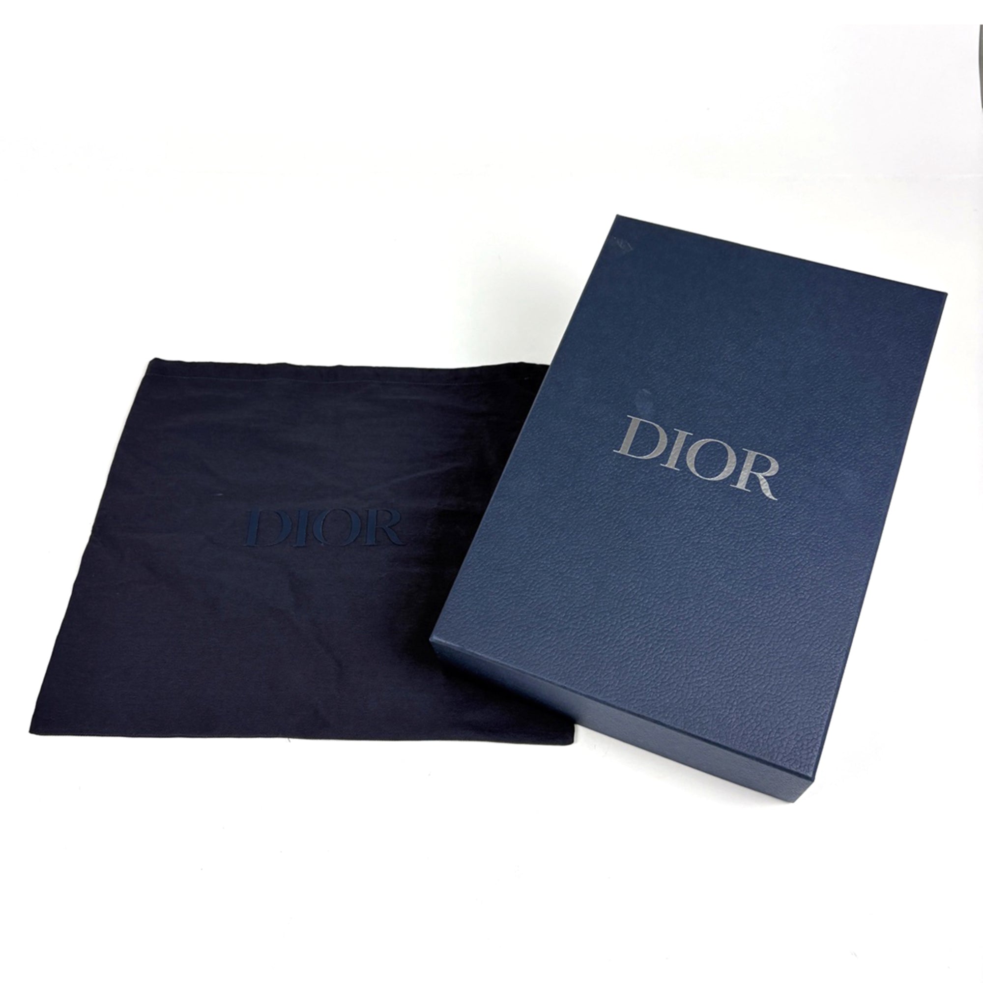 Christian Dior Black Leather Saddle Bag Sling Bag (Pre-Owned)