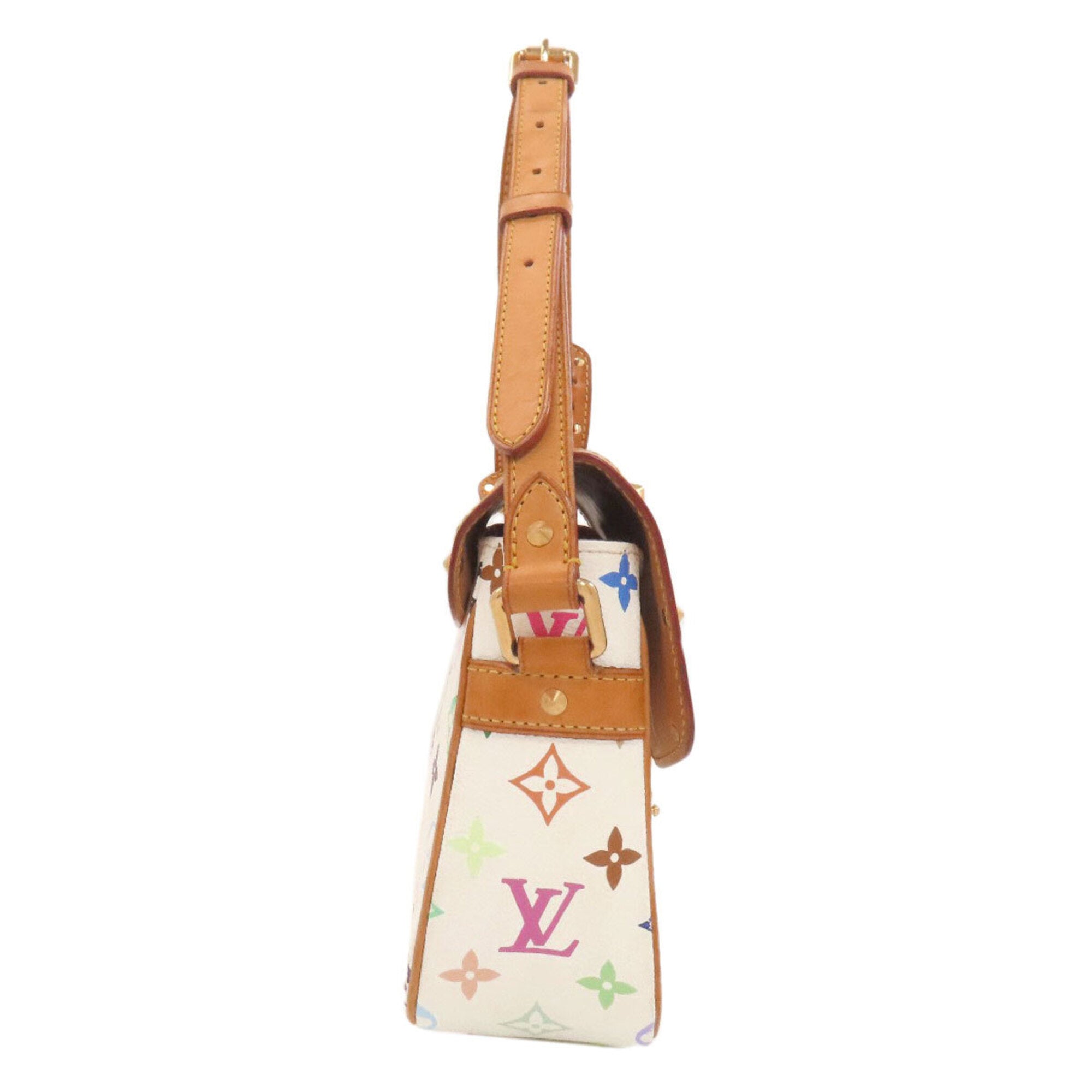 Louis Vuitton Blanc Monogram Multicolore Shoulder Bag (Pre-Owned)