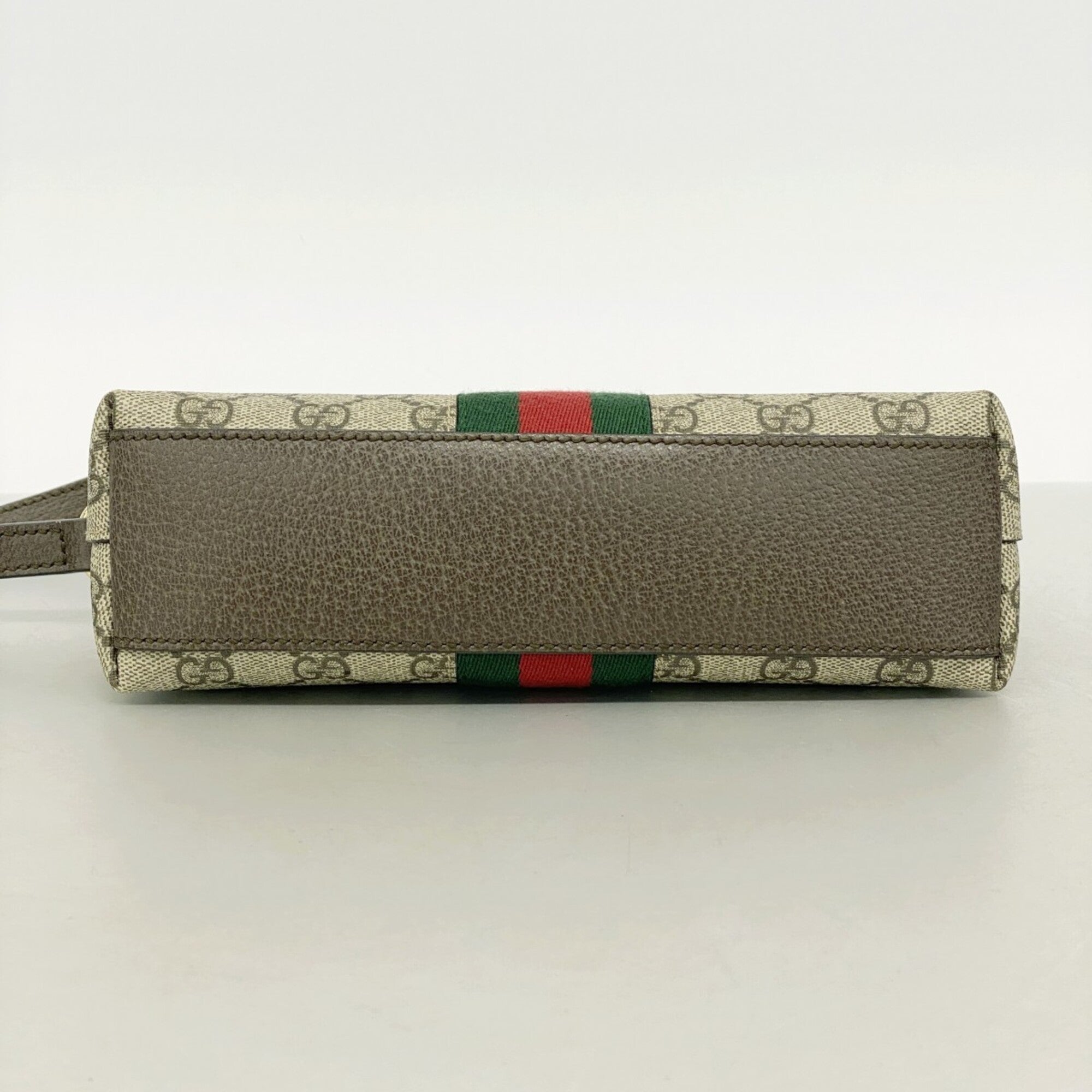 Gucci Brown Pvc Shoulder Bag (Pre-Owned)