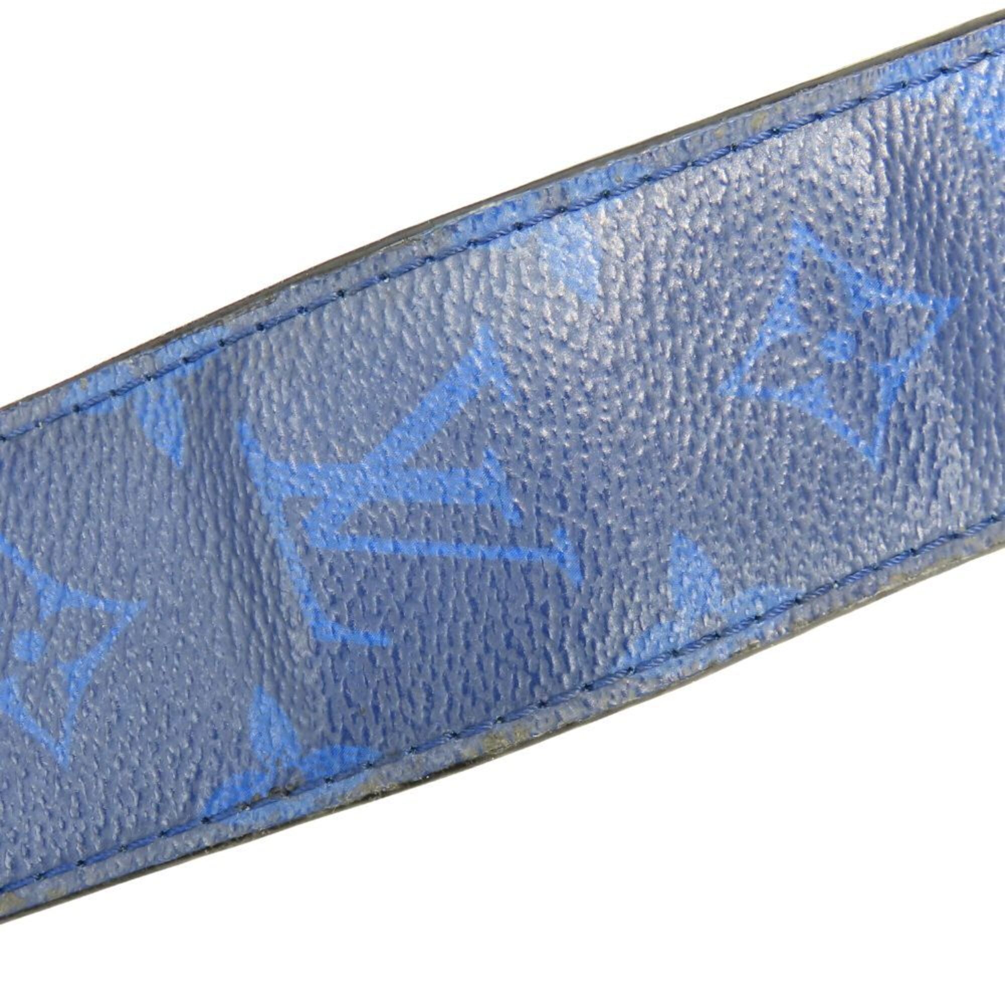 Louis Vuitton Taigarama Cobalt Monogram Taiga Leather Shoulder Bag (Pre-Owned)