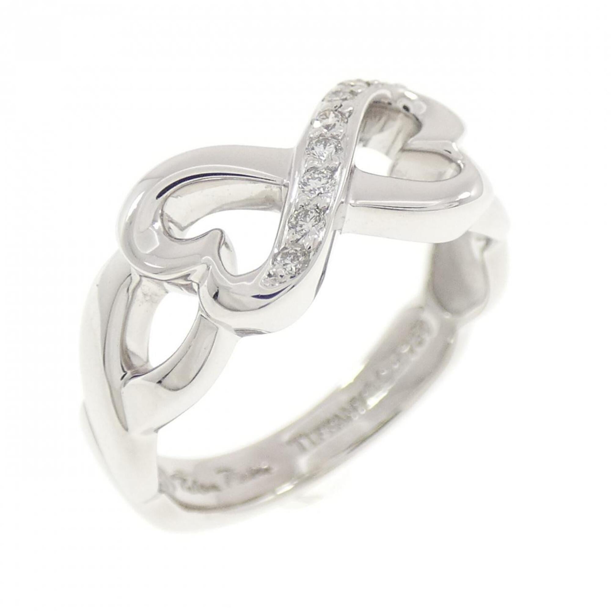 Tiffany White Gold (18K) Band Ring (Pre-Owned)