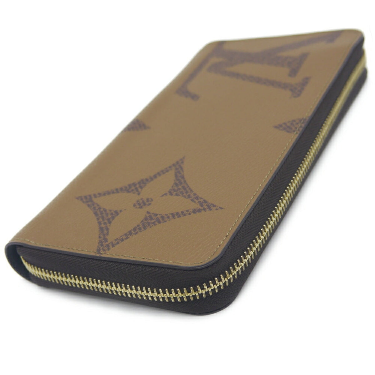 Louis Vuitton Monogram Monogram Reverse Monogram Reverse Long Wallet (Bi-Fold) (Pre-Owned)