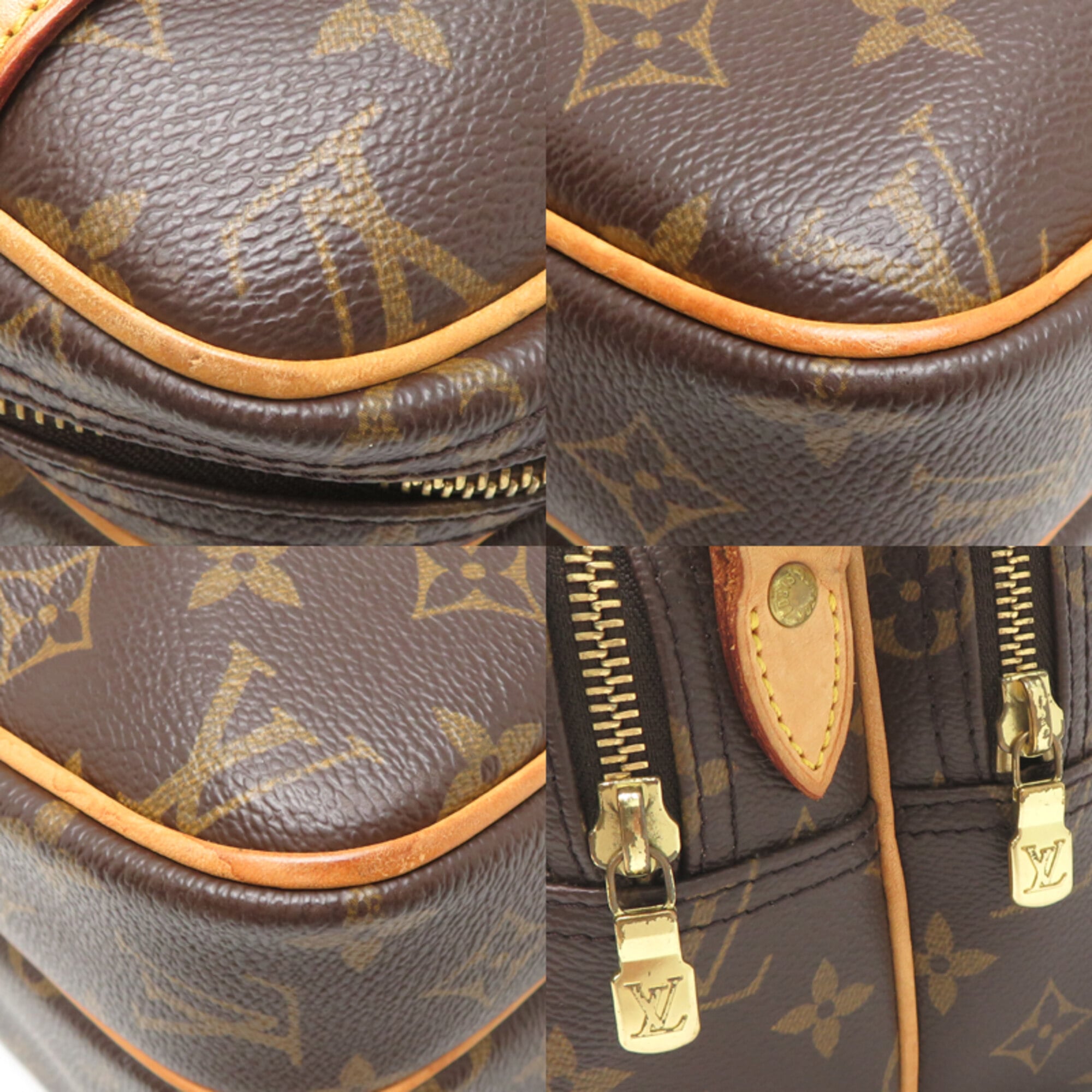 Louis Vuitton Brown Monogram Shoulder Bag (Pre-Owned)