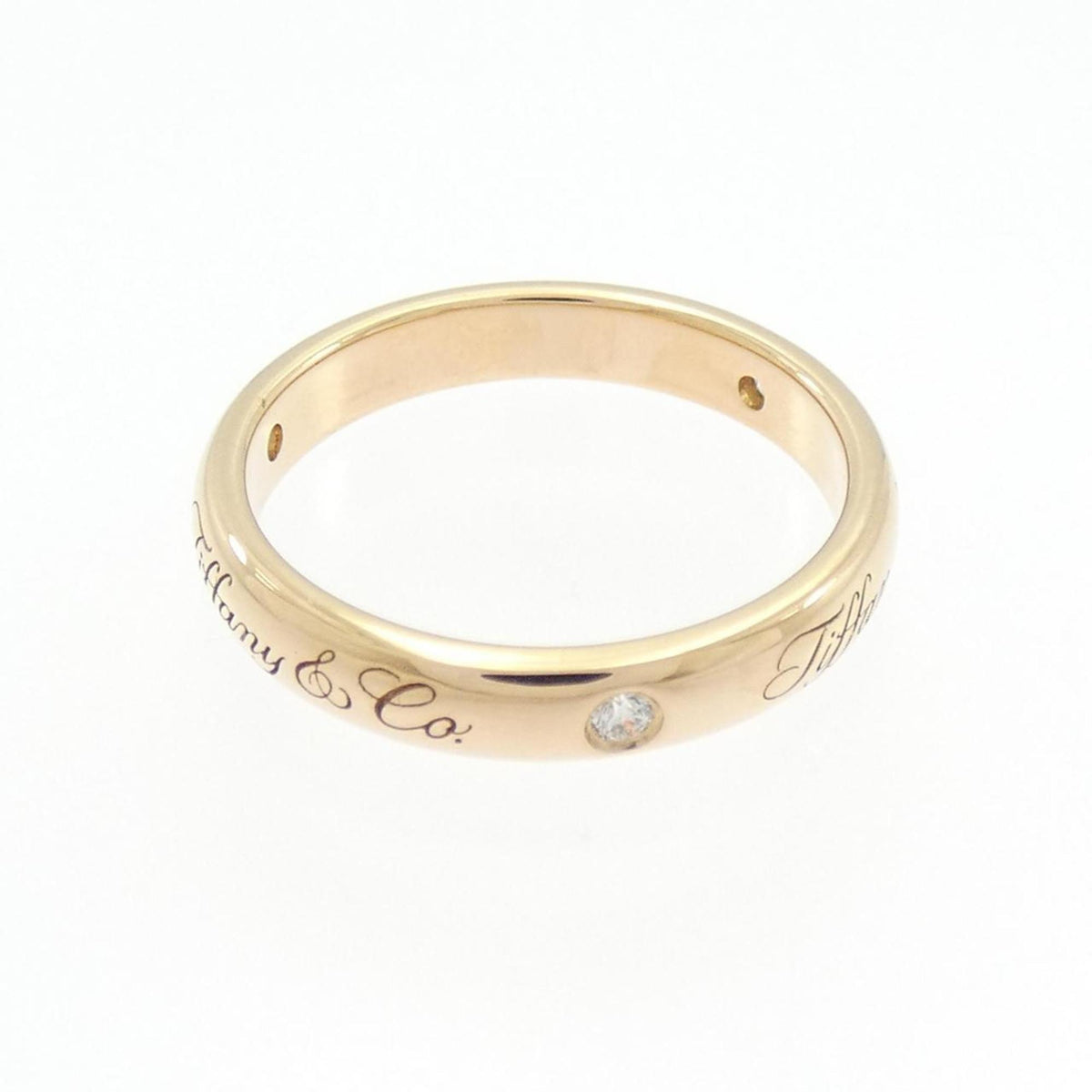 Tiffany Pink Gold (18K) Band Ring (Pre-Owned)