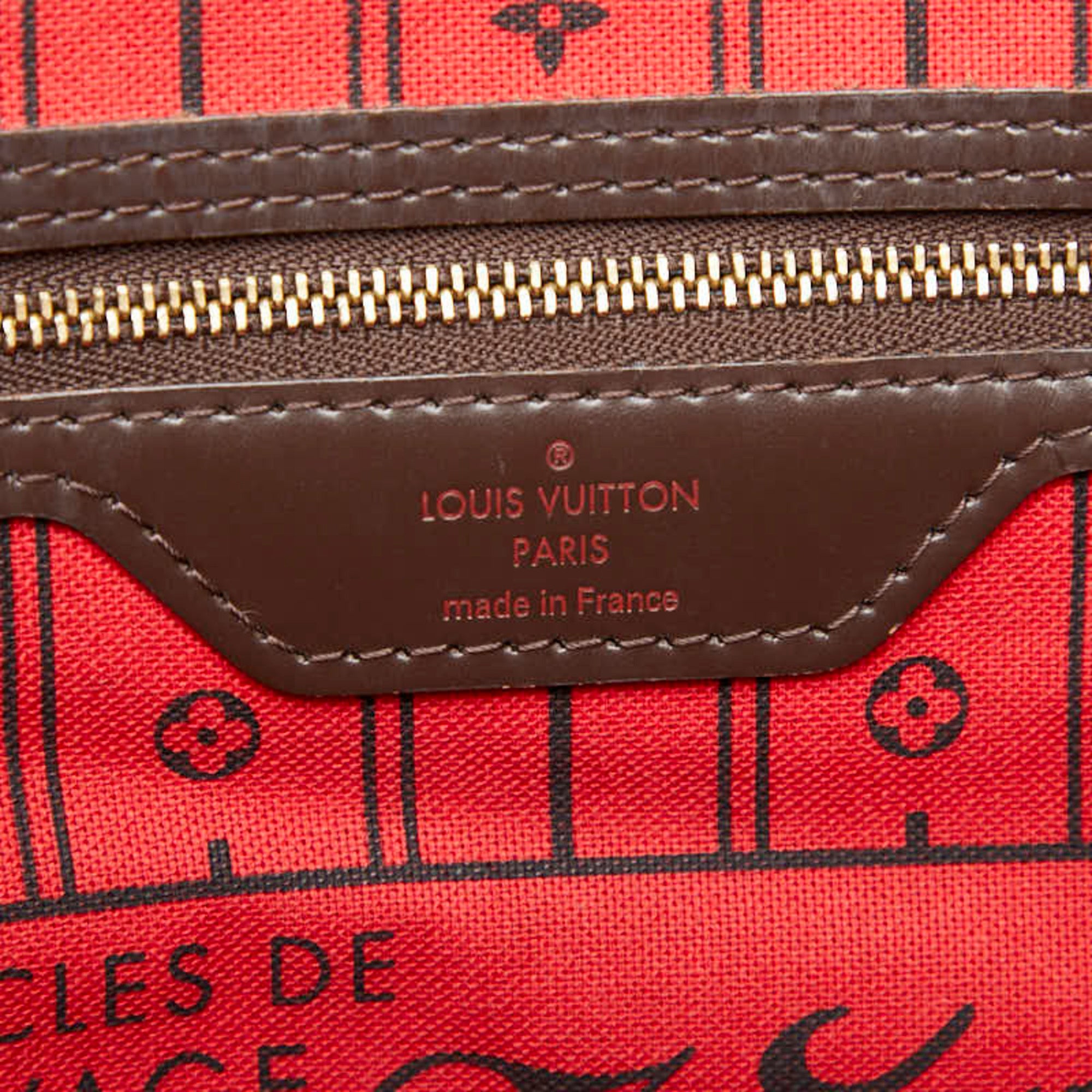 Louis Vuitton Brown Pvc Leather Shoulder Bag Tote Bag (Pre-Owned)