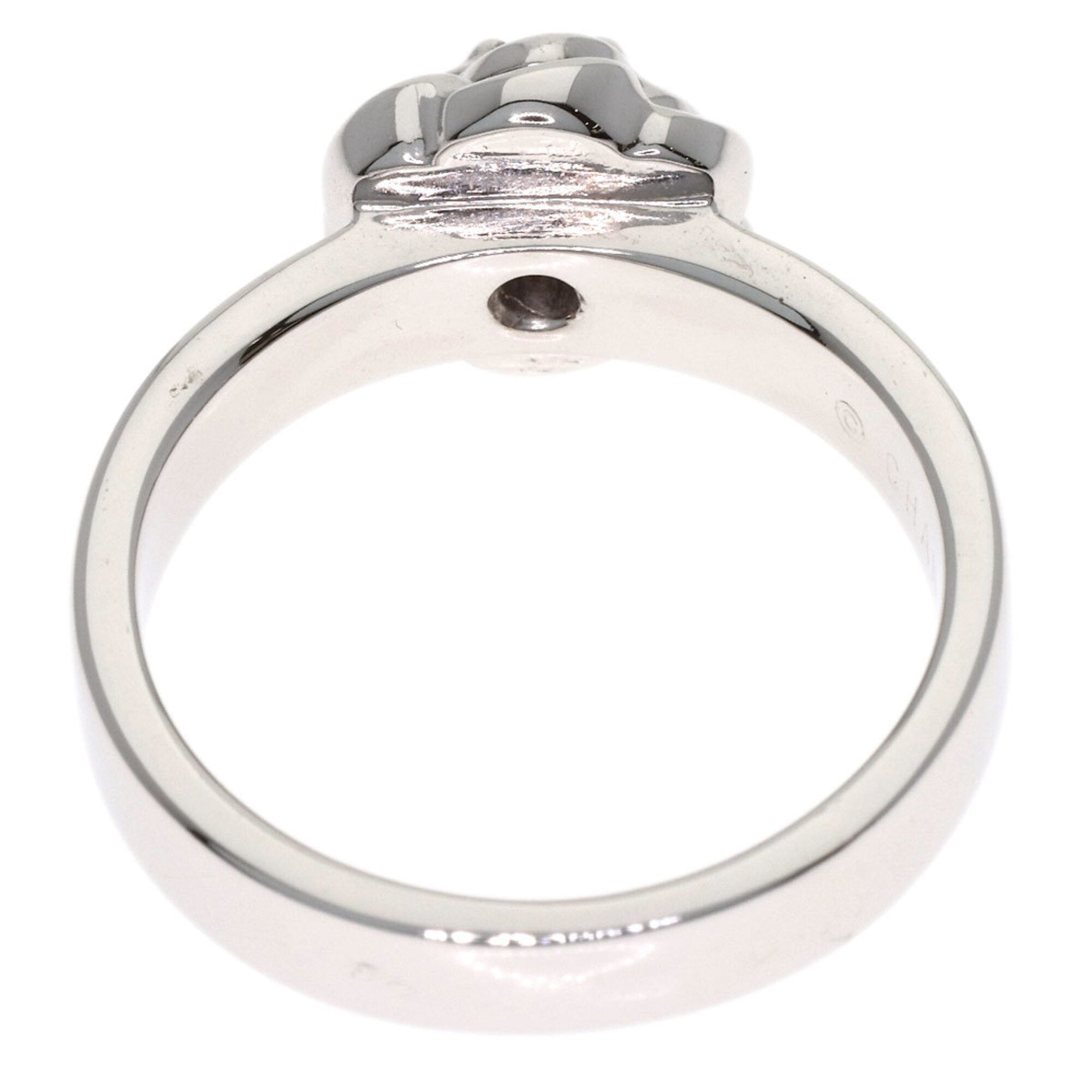 Chanel White Gold (18K) Band Ring (Pre-Owned)