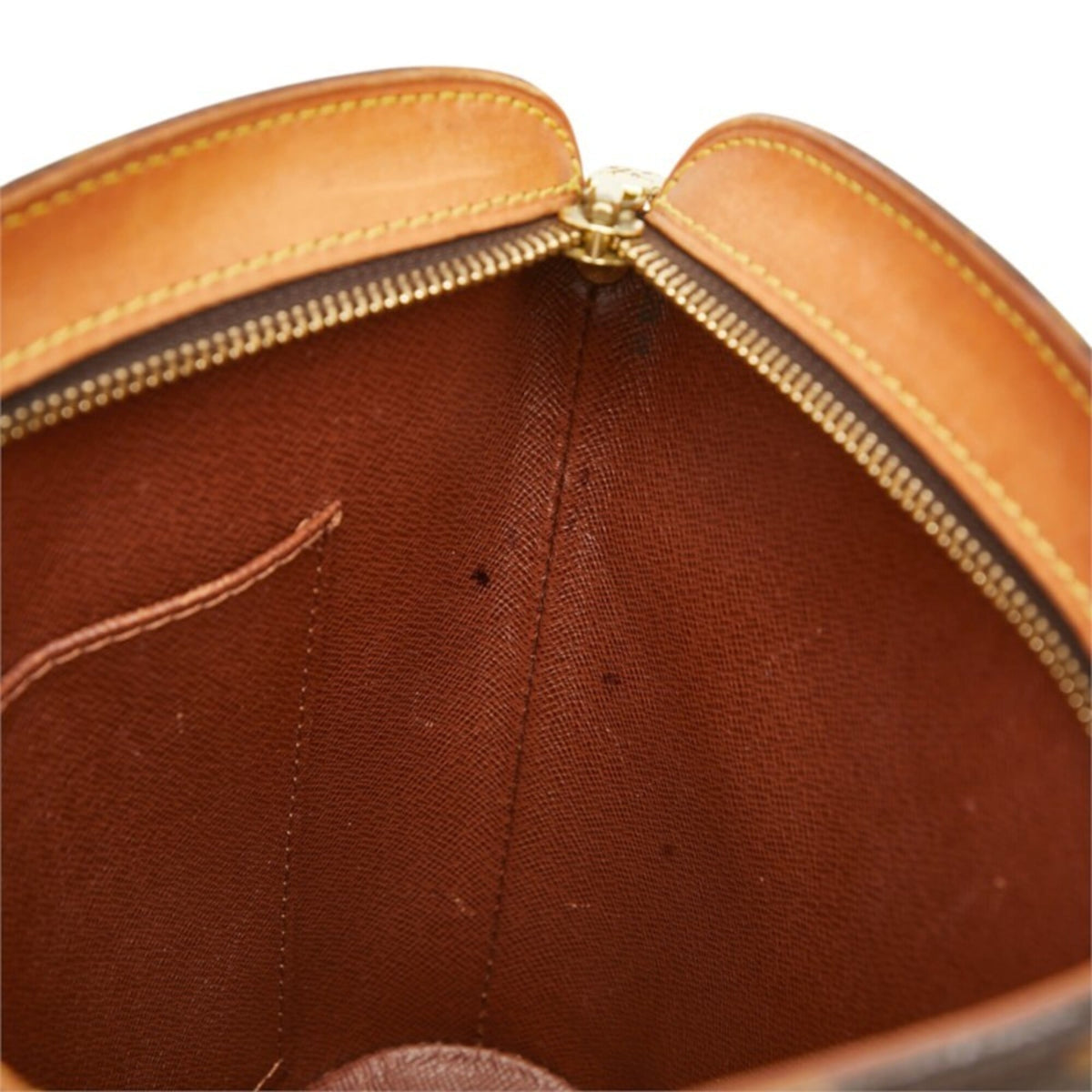 Louis Vuitton Brown Pvc Leather Shoulder Bag (Pre-Owned)