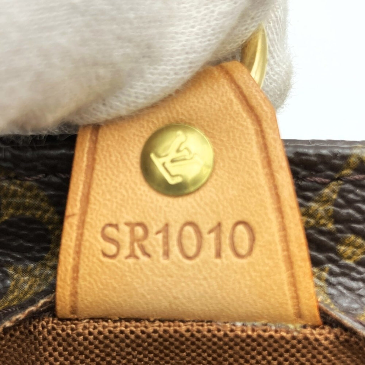 Louis Vuitton Brown Monogram Canvas Handbag (Pre-Owned)