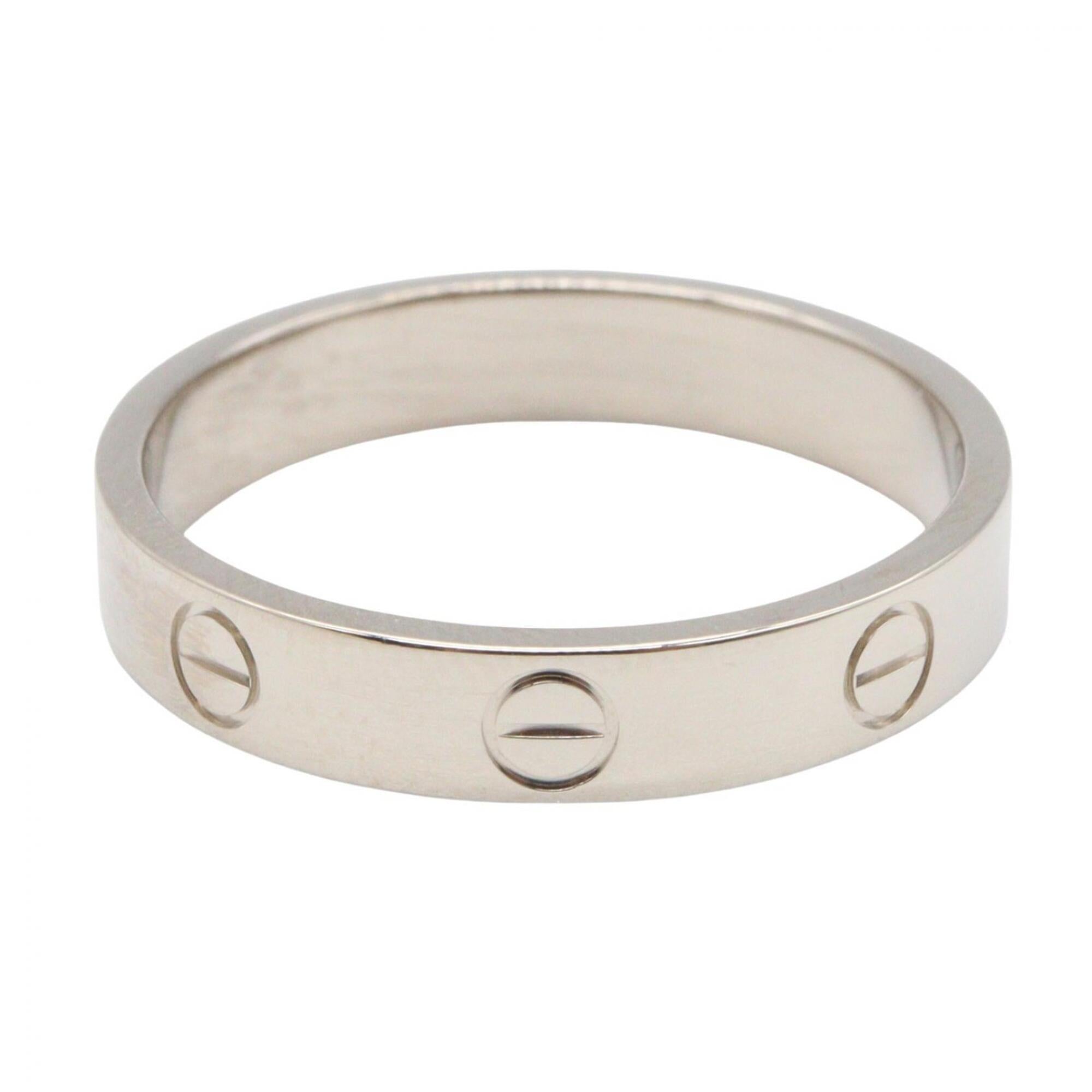 Cartier White Gold White Gold (18K) Band Ring (Pre-Owned)