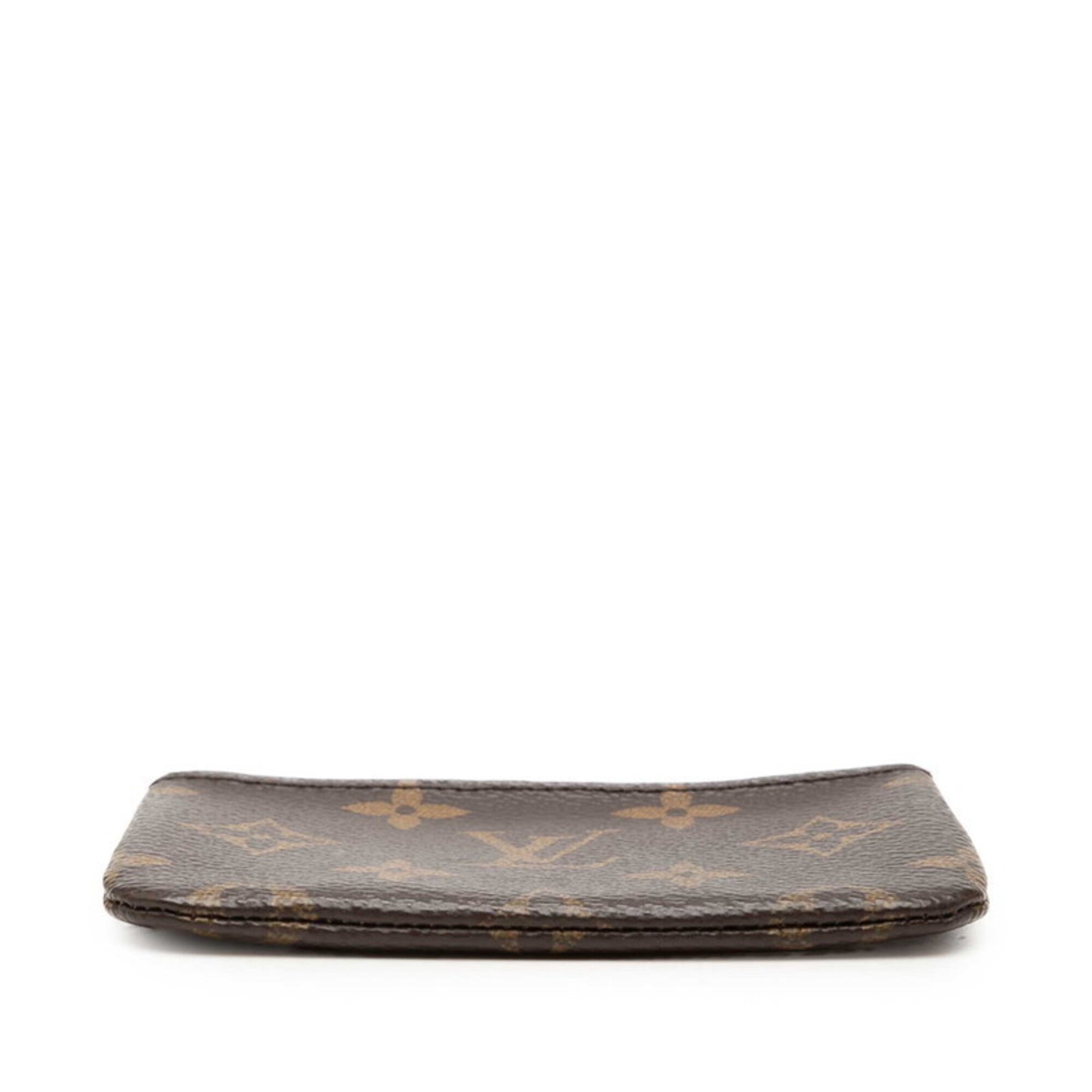 Louis Vuitton Brown Pvc Leather Coin Purse/Coin Case (Pre-Owned)