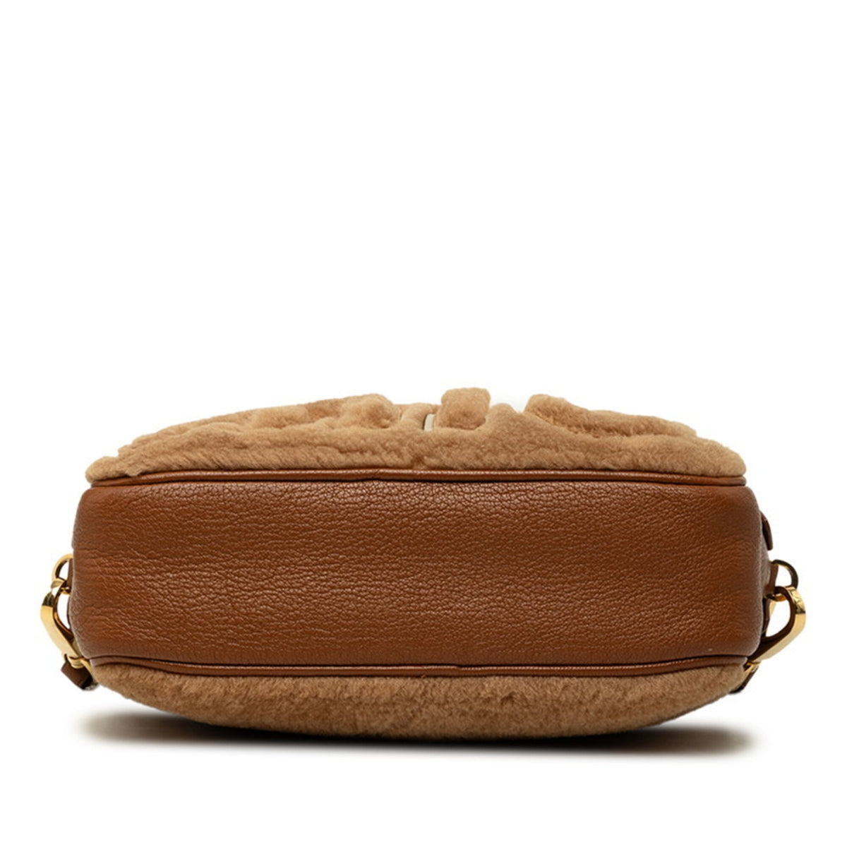 Miu Miu Brown Leather Shoulder Bag (Pre-Owned)