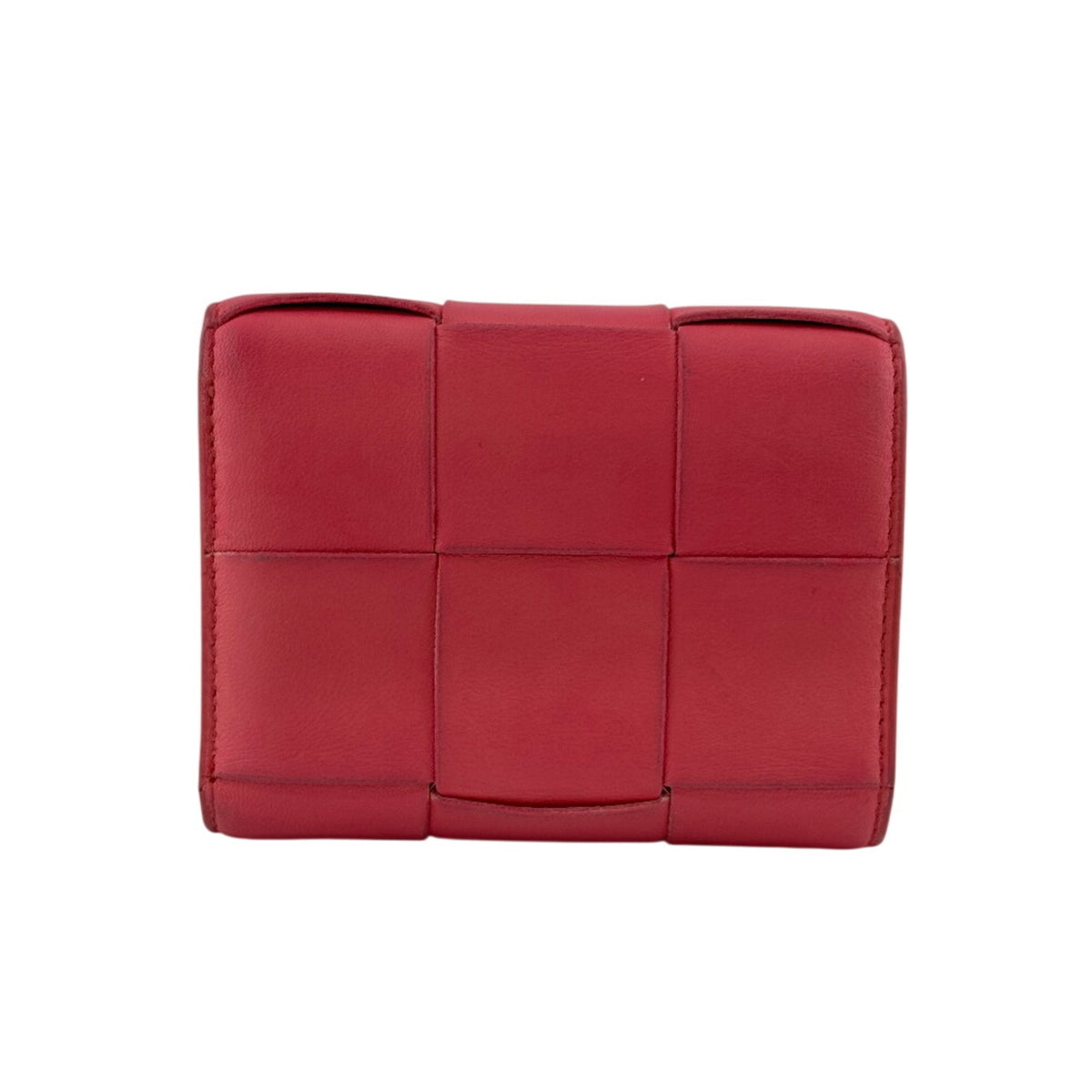 Bottega Veneta Pink Leather Wallet (Tri-Fold) (Pre-Owned)