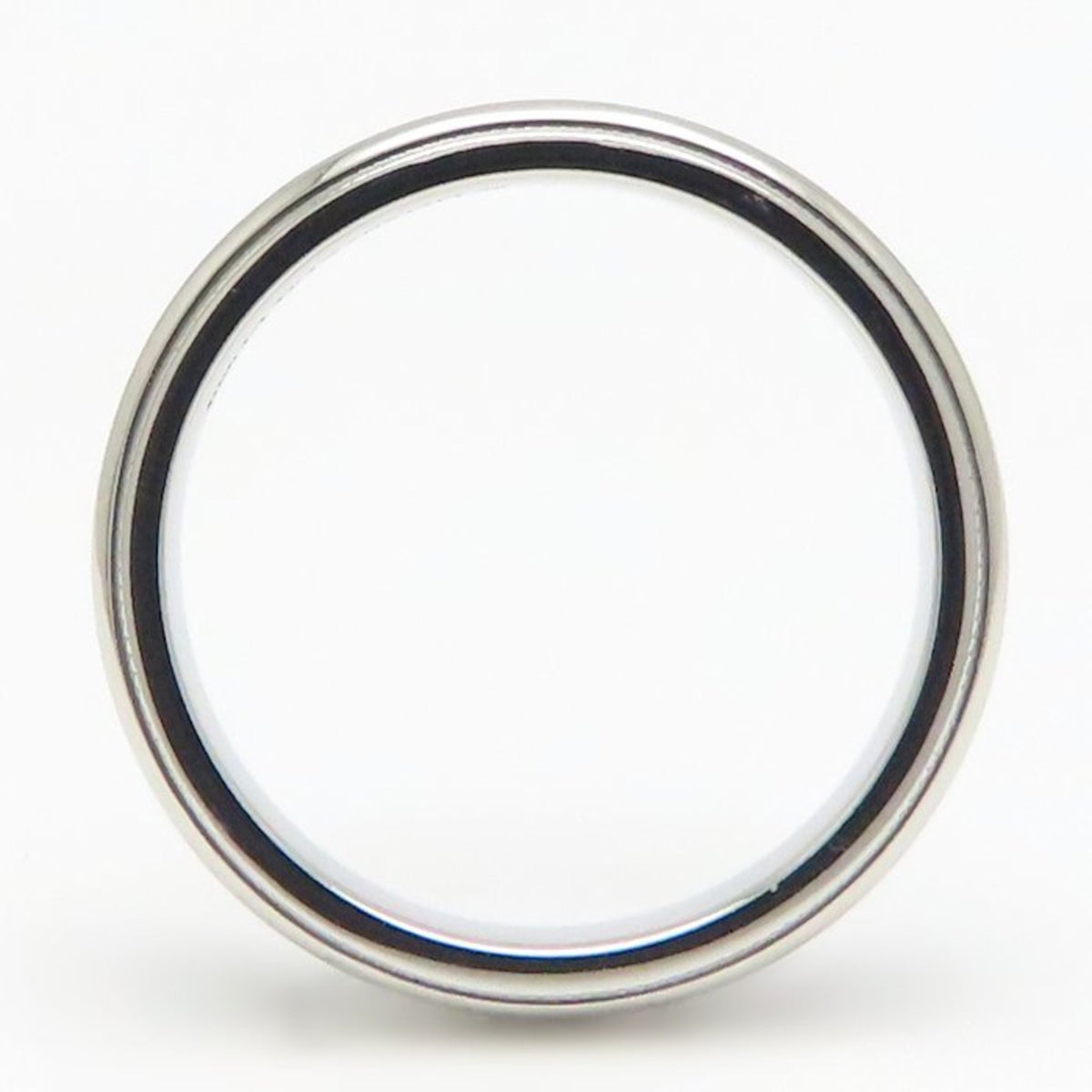 Tiffany Platinum Platinum 950 Band Ring (Pre-Owned)