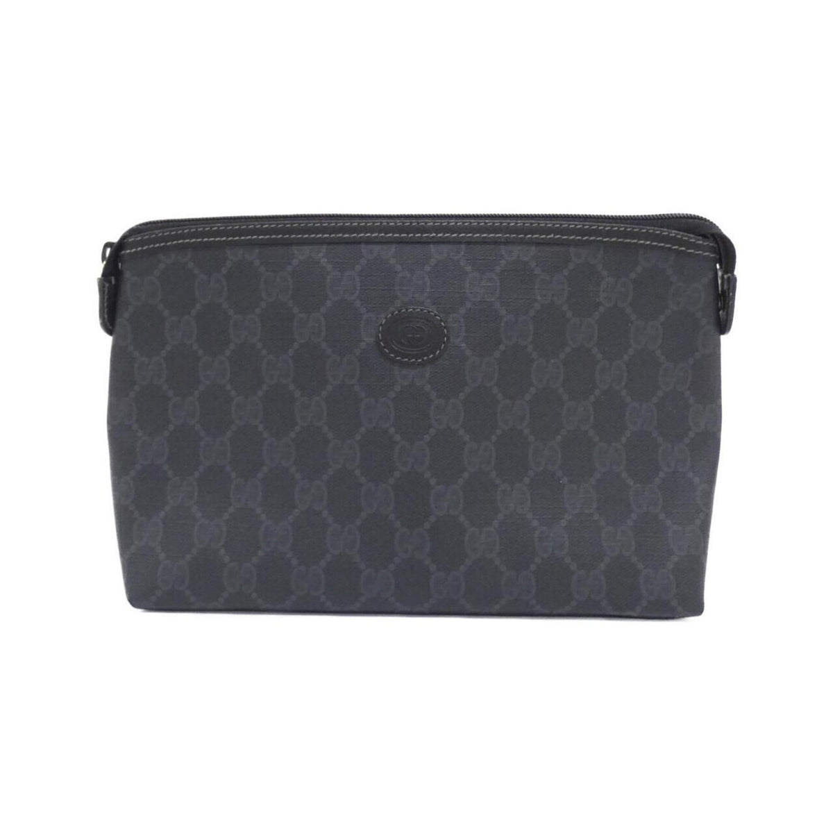 Gucci Black Gg Plus Handbag Pouch (Pre-Owned)