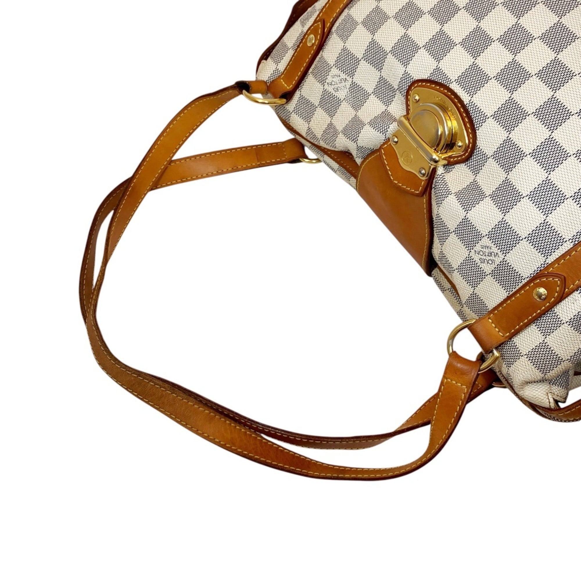 Louis Vuitton Damier Azur White Damier Canvas Tote Bag (Pre-Owned)
