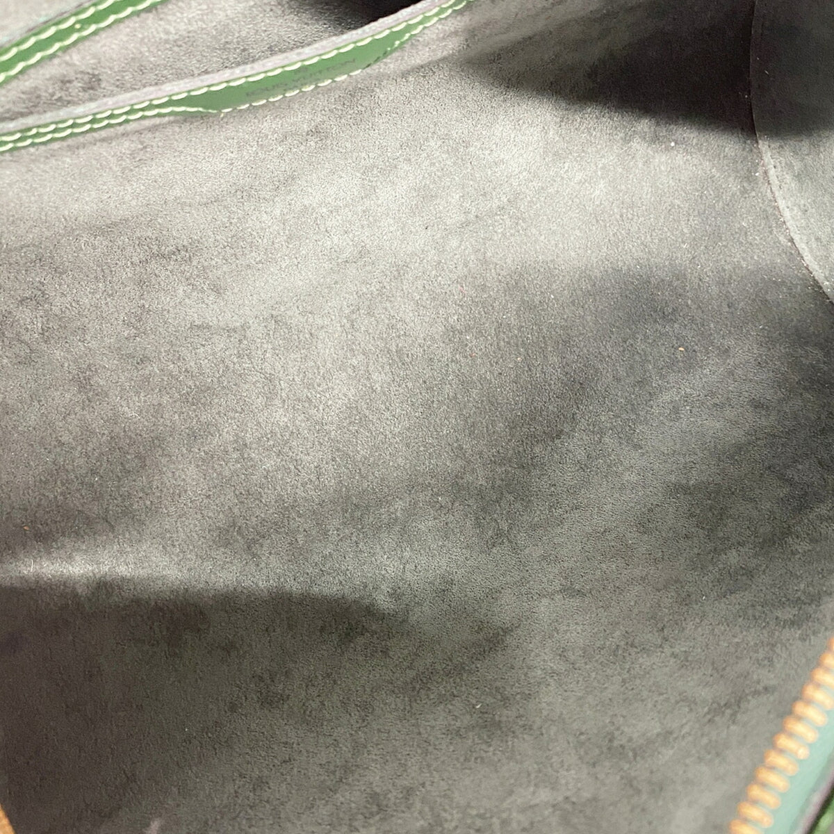 Louis Vuitton Borneo Green Handbag (Pre-Owned)