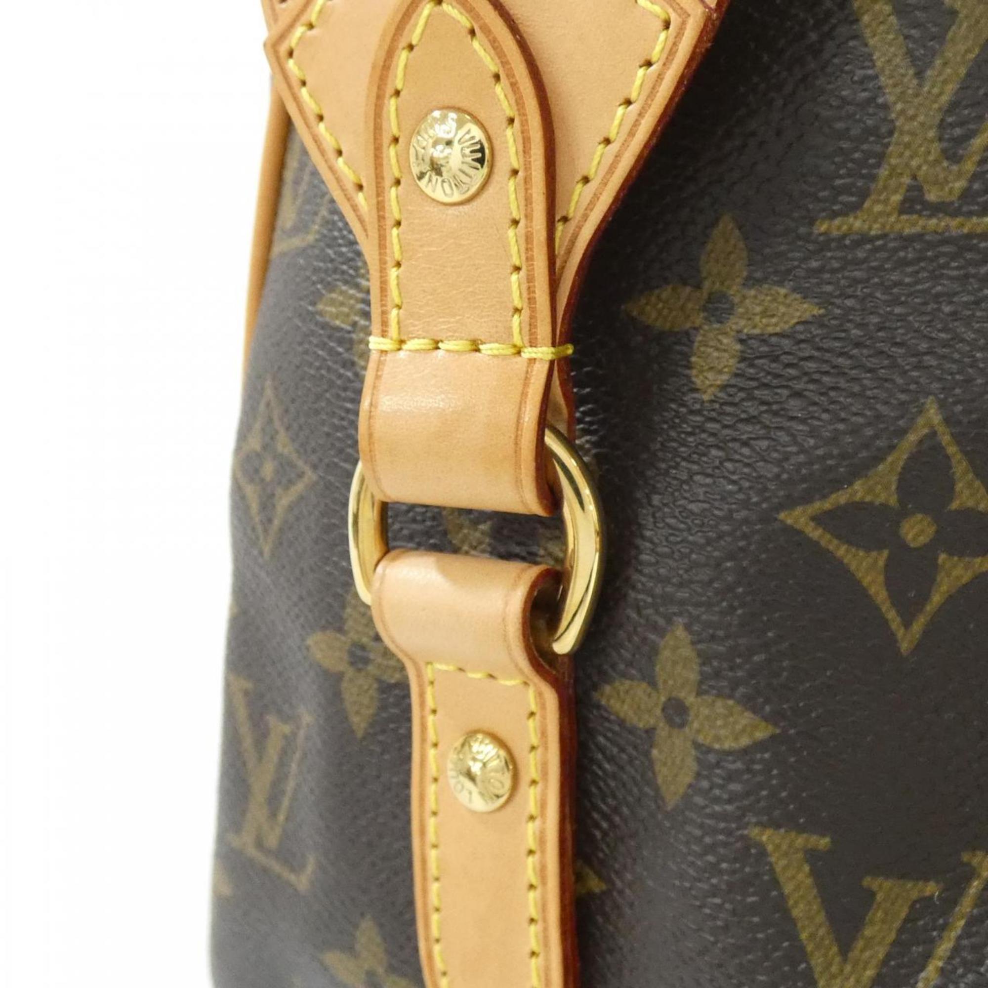 Louis Vuitton Brown Coated Canvas Shoulder Bag (Pre-Owned)