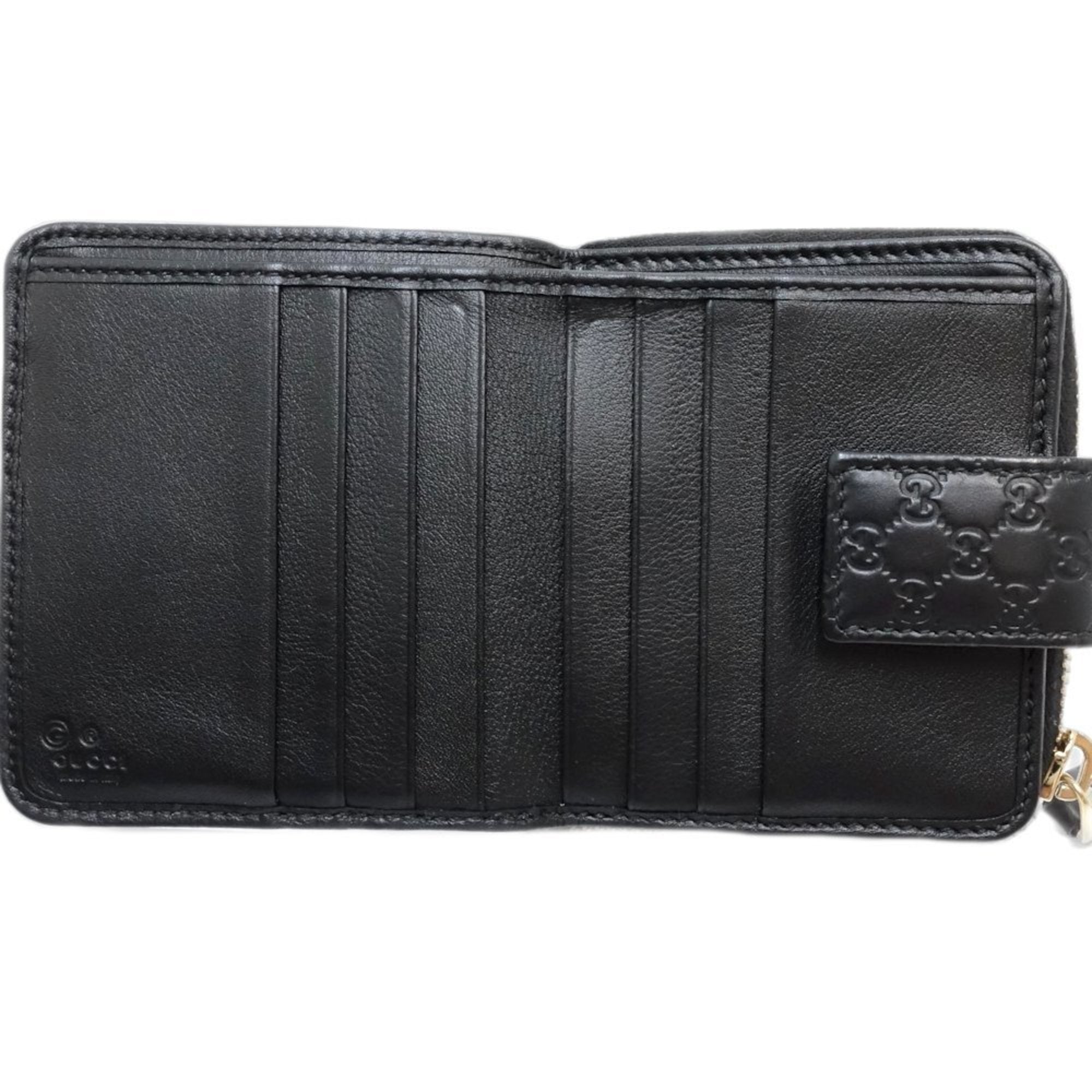 Gucci Black Leather Wallet (Bi-Fold) (Pre-Owned)