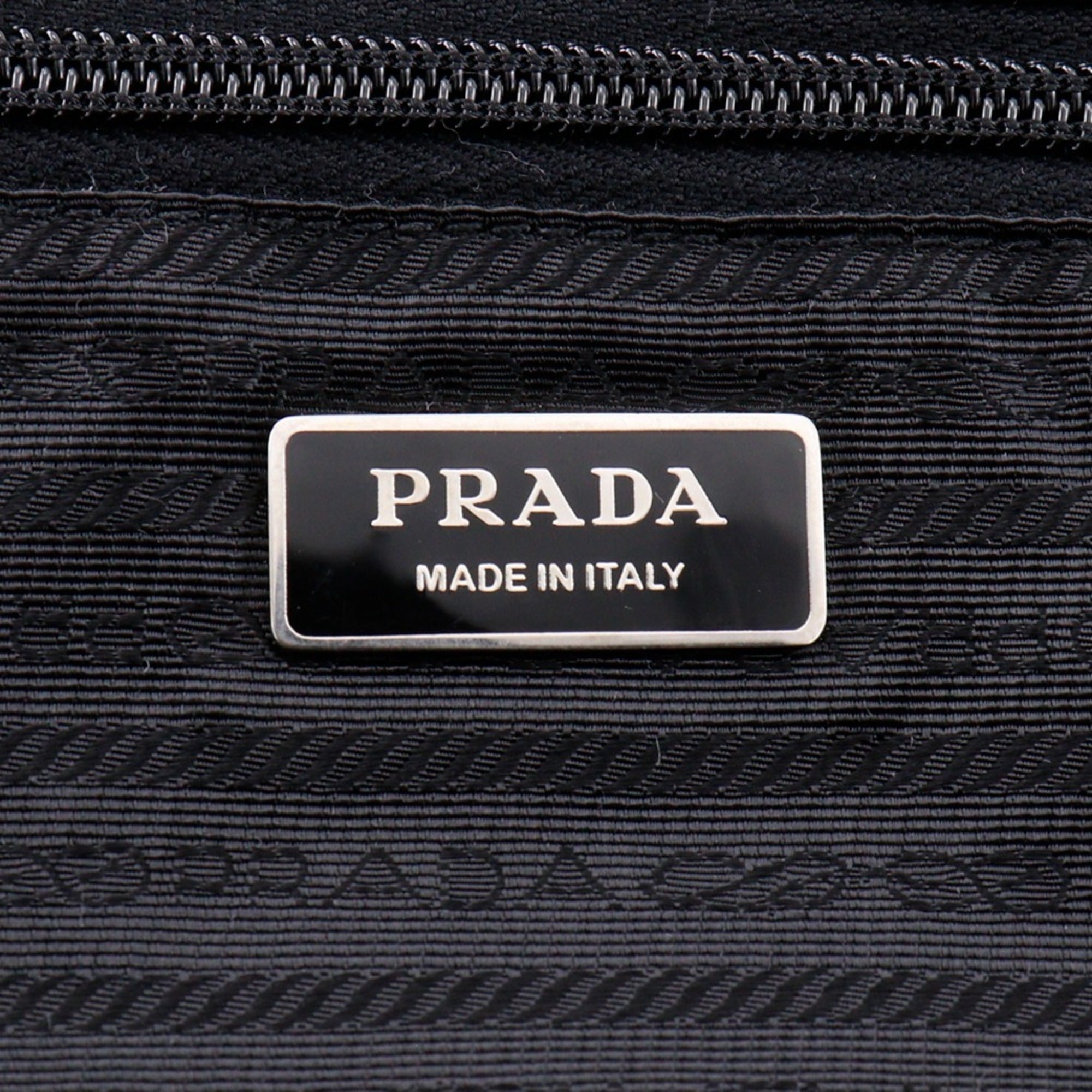 Prada Black Nero Nylon Shoulder Bag (Pre-Owned)