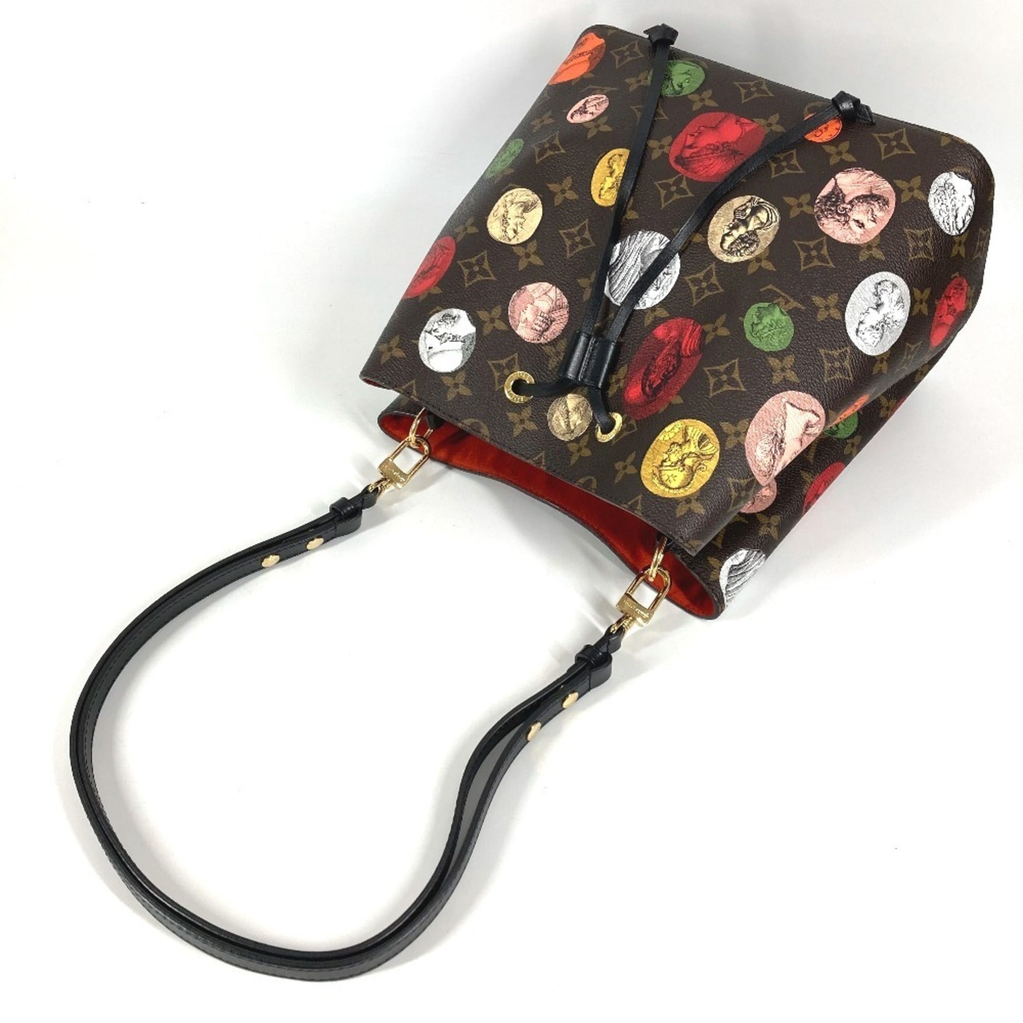 Louis Vuitton Brown Multi-Color Monogram Shoulder Bag (Pre-Owned)