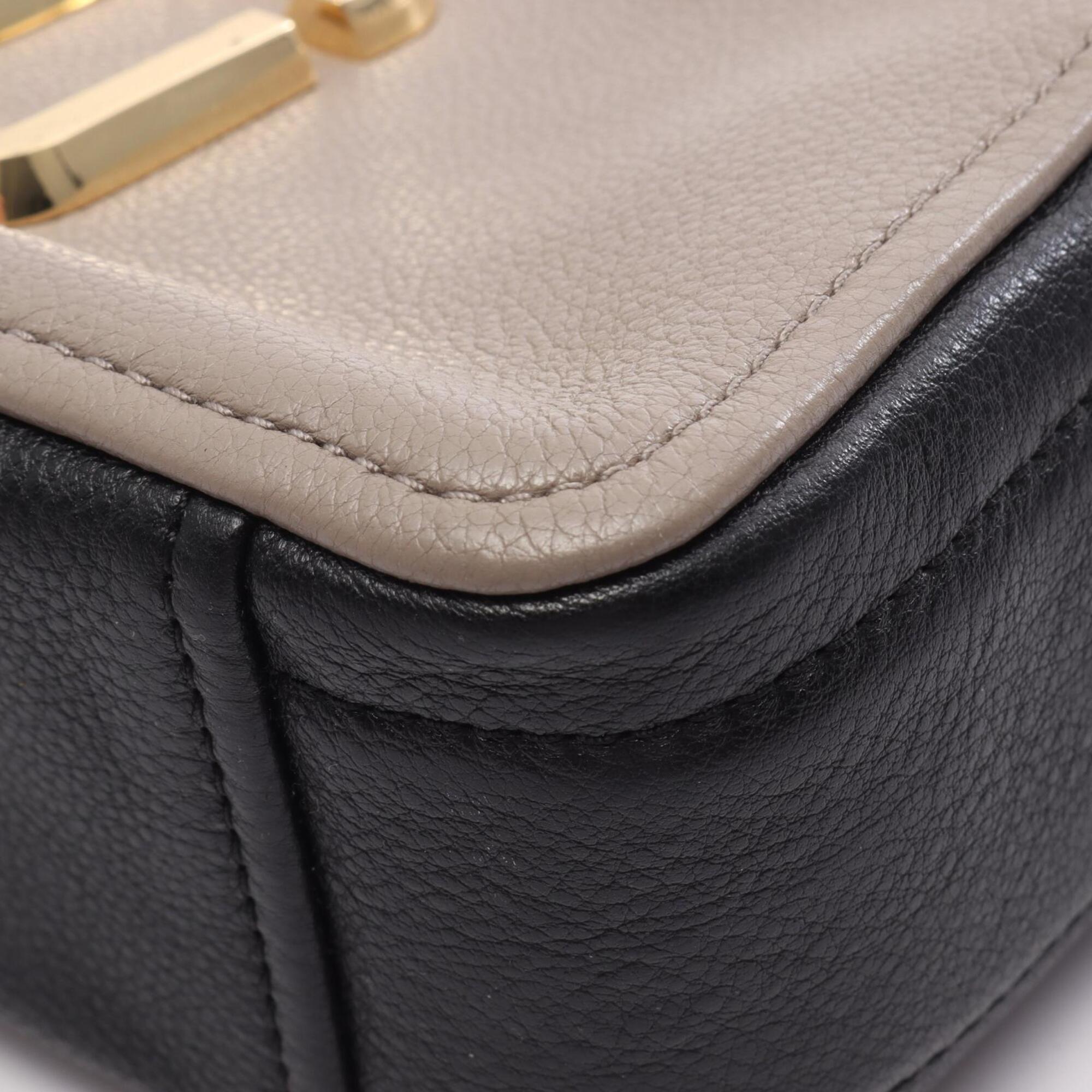 Marc Jacobs Beige Leather Handbag Shoulder Bag (Pre-Owned)