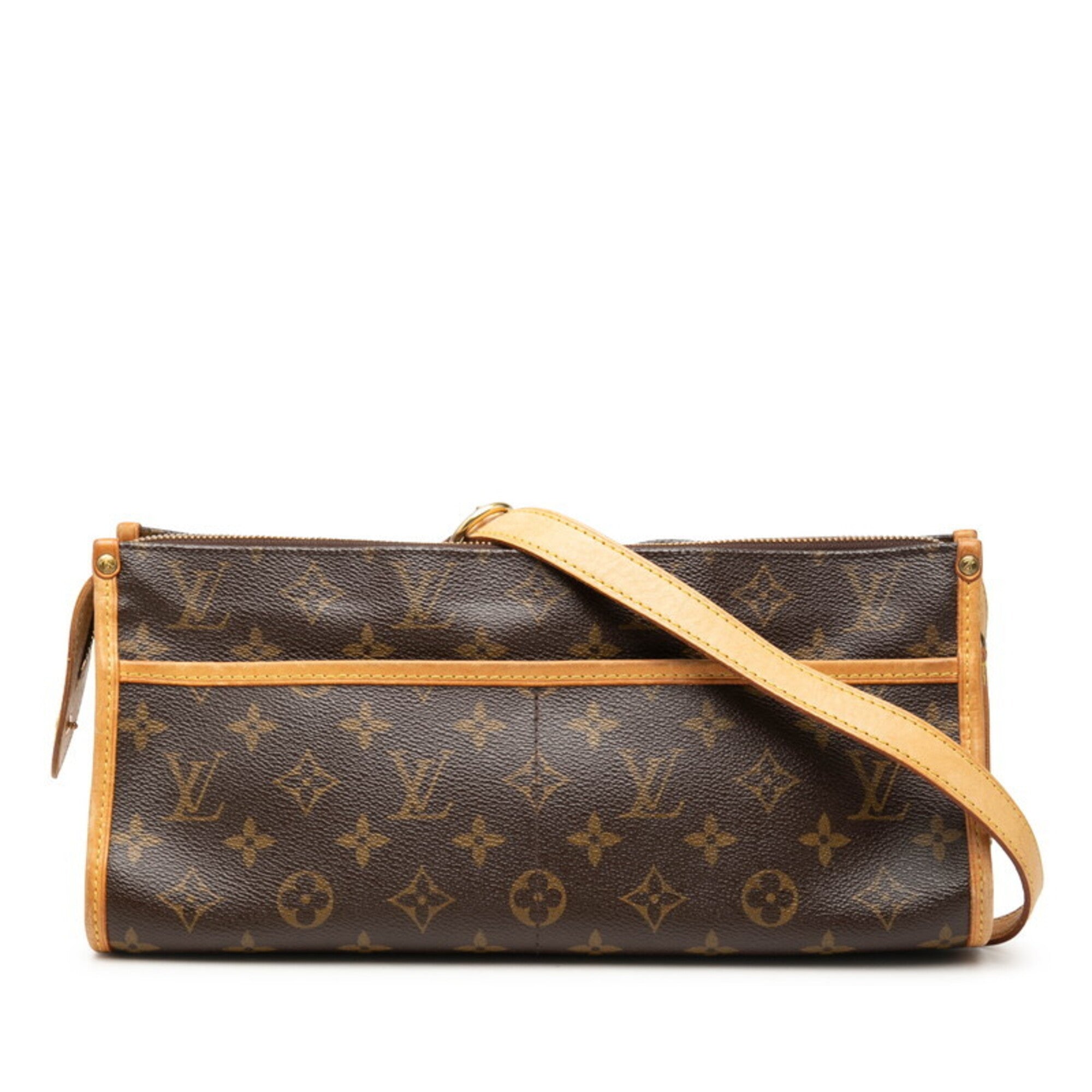 Louis Vuitton Monogram Brown Pvc Leather Shoulder Bag (Pre-Owned)