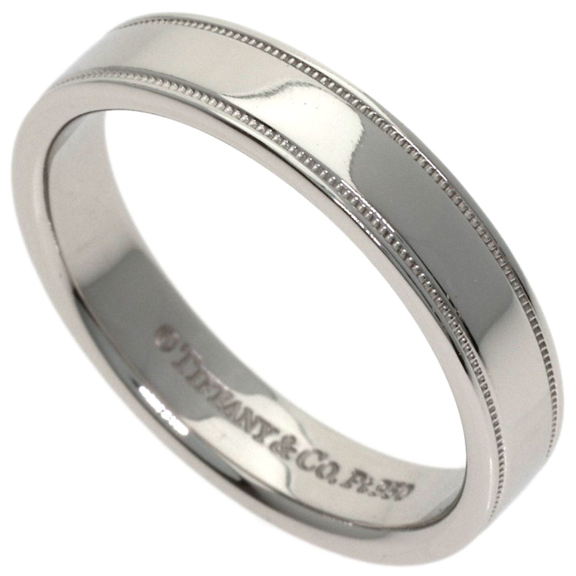 Tiffany Platinum 950 Band Ring (Pre-Owned)