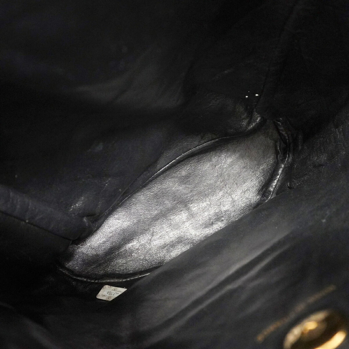 Chanel Black Leather Backpack (Pre-Owned)