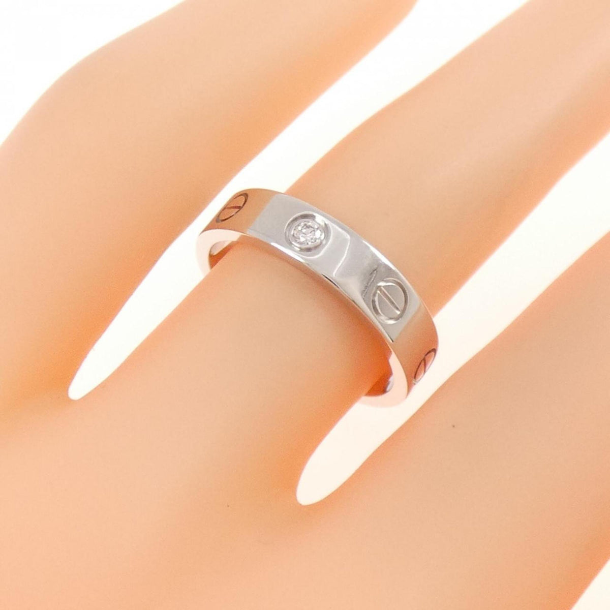 Cartier White Gold (18K) Band Ring (Pre-Owned)