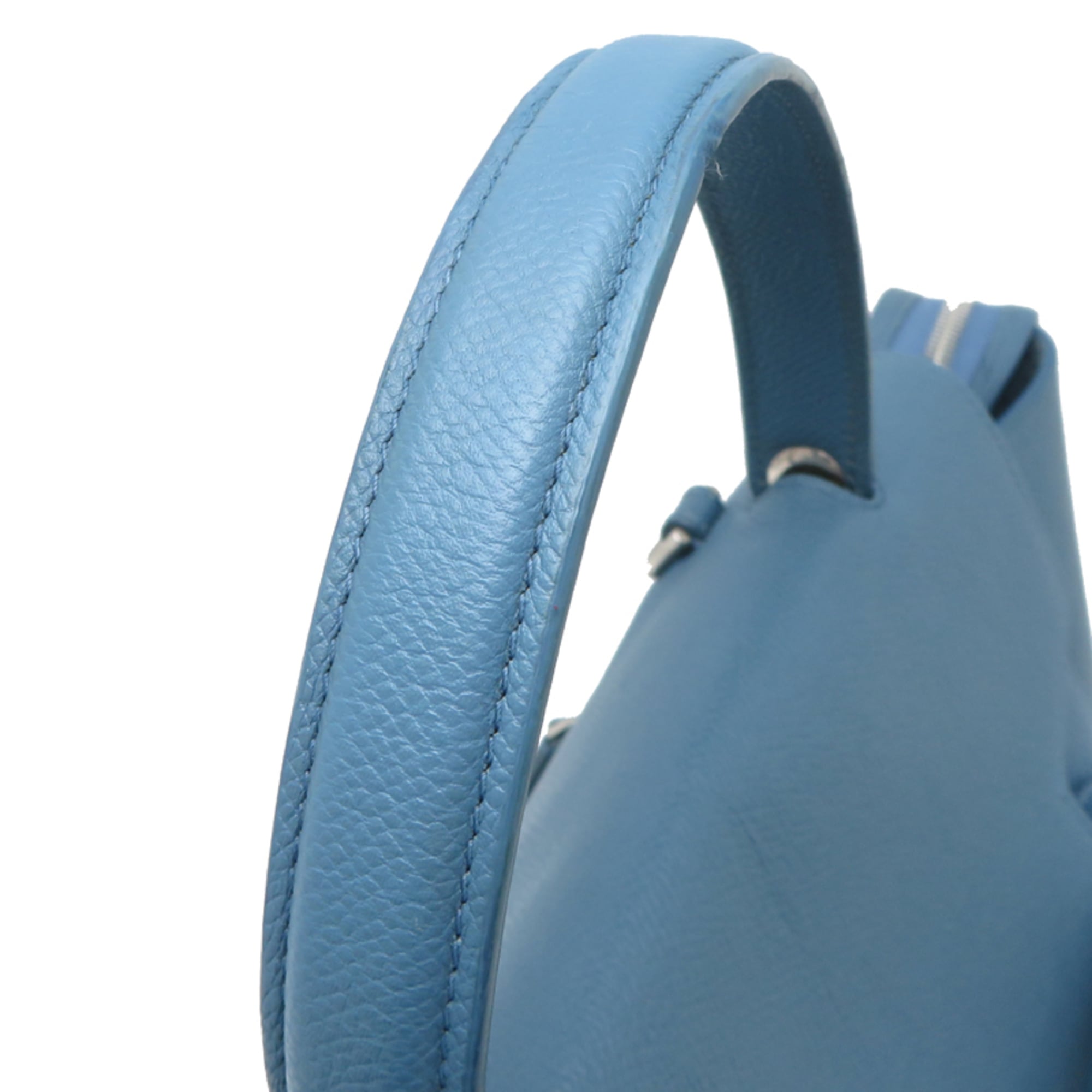 Celine Light Blue Leather Handbag (Pre-Owned)