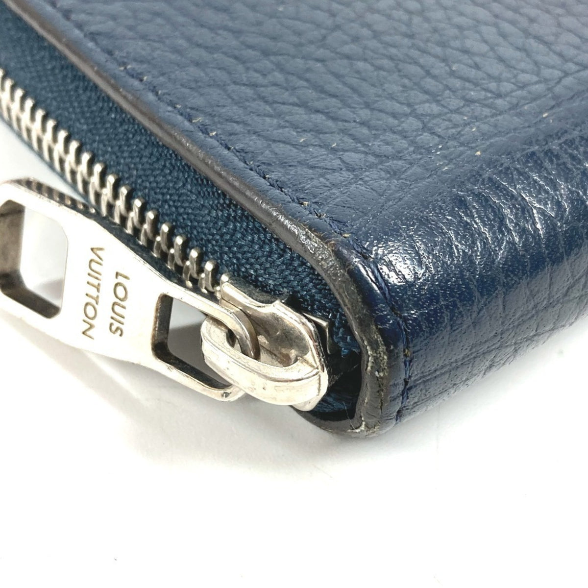 Louis Vuitton Galle Navy Long Wallet (Bi-Fold) (Pre-Owned)