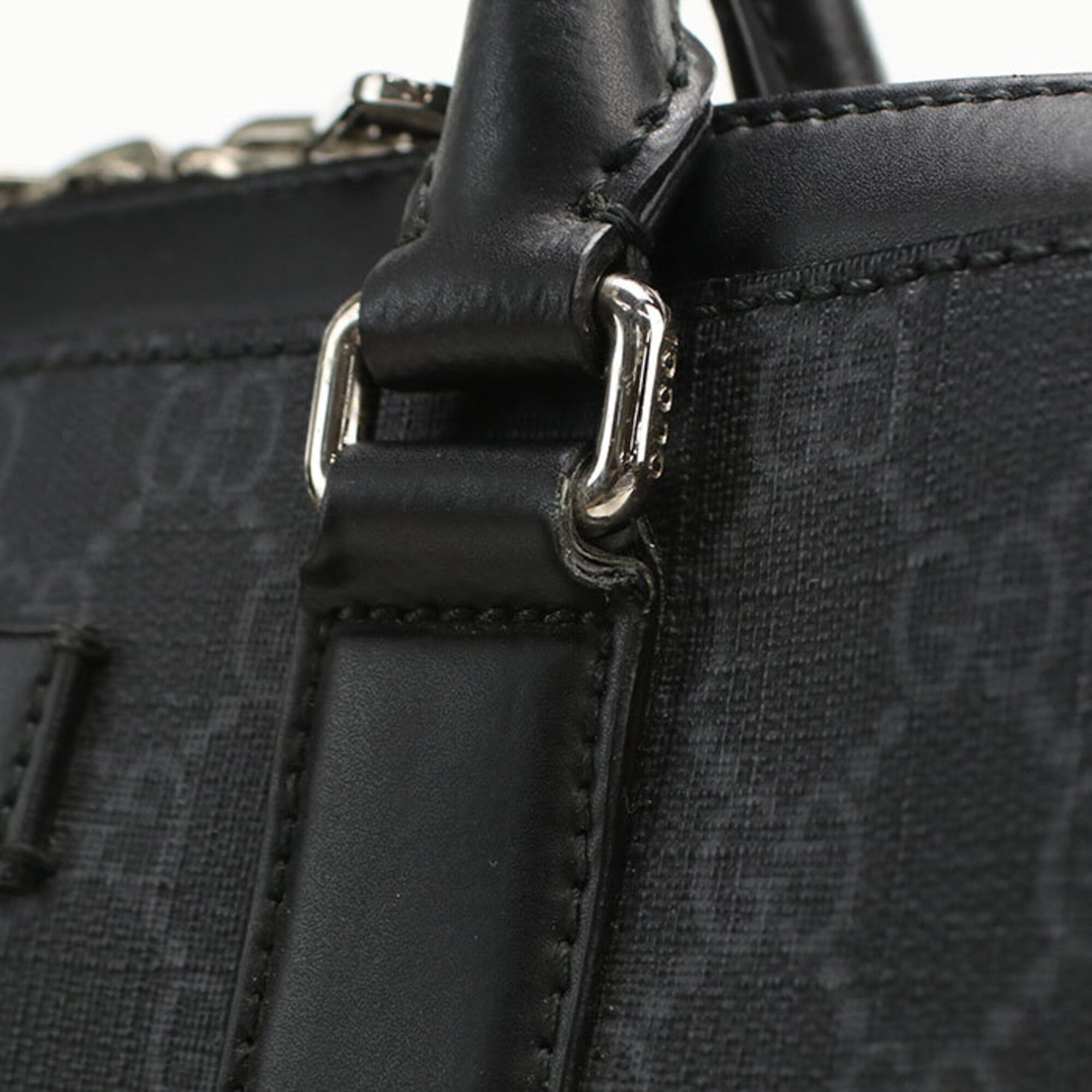 Gucci Black Pvc Briefcase (Pre-Owned)