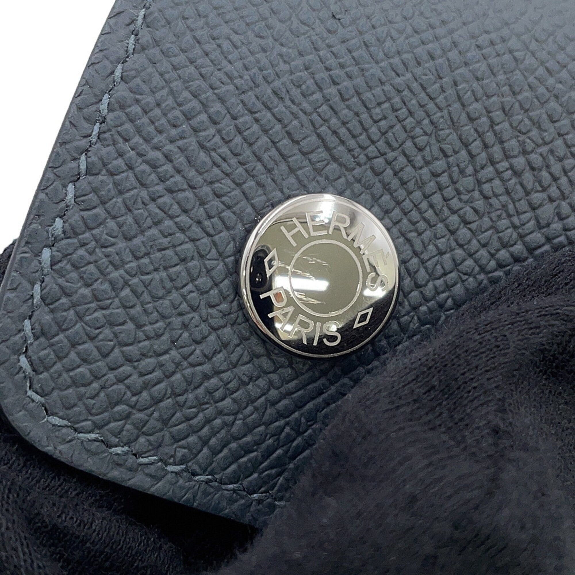 Hermes Epsom Leather Chain/Shoulder Wallet (Pre-Owned)