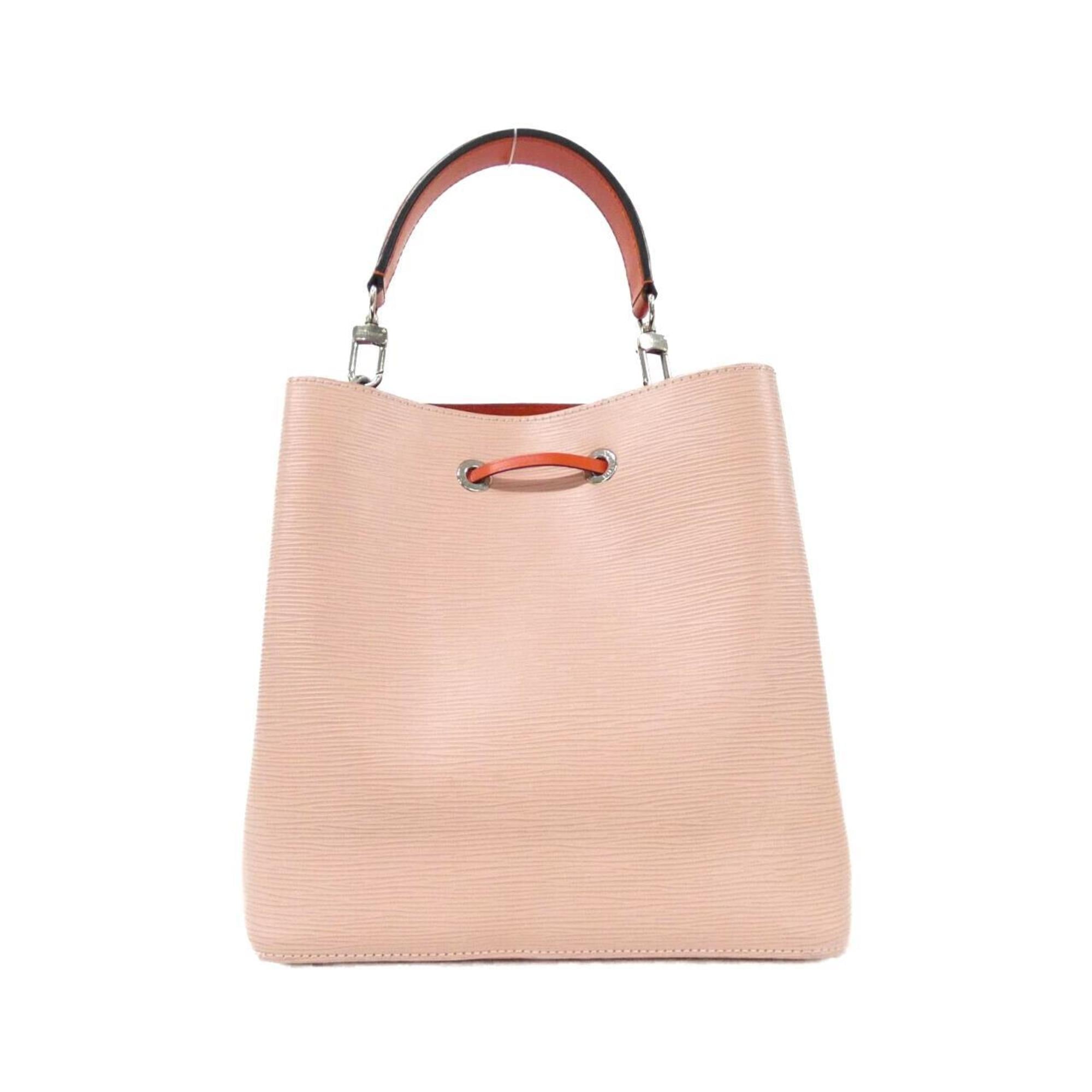 Louis Vuitton Rose Leather Shoulder Bag (Pre-Owned)