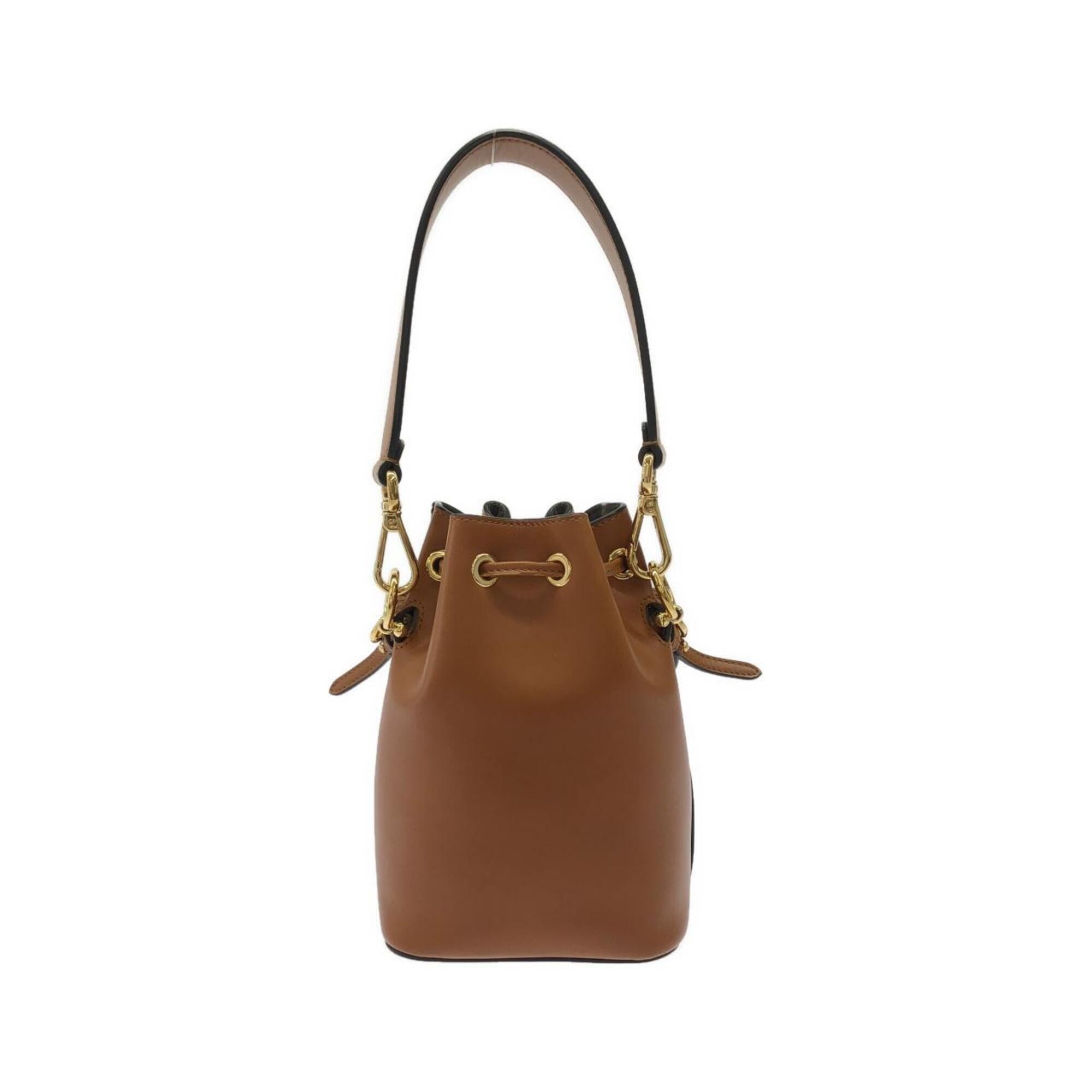 Fendi Brown Leather Handbag (Pre-Owned)