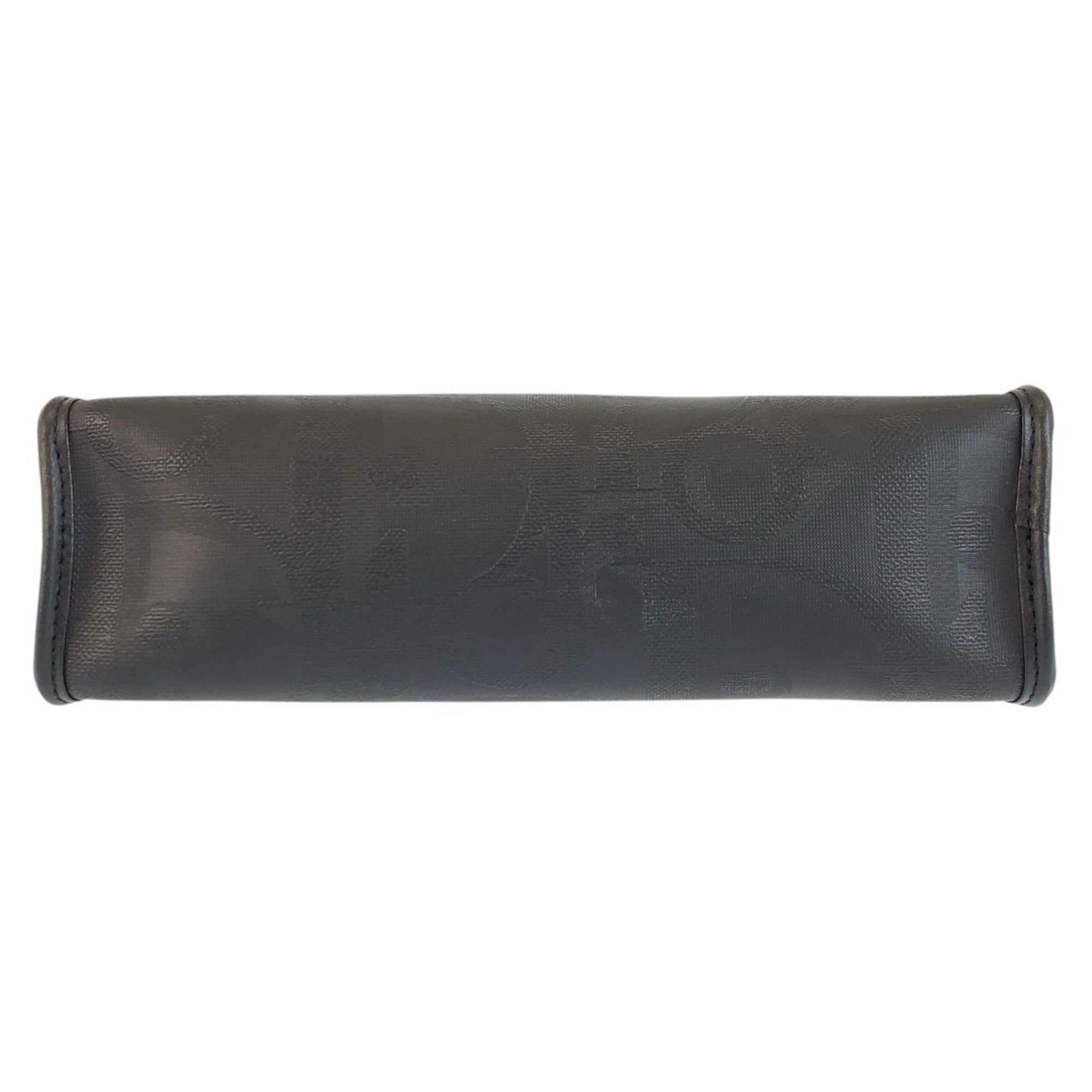 Christian Dior Black Pvc Clutch Bag (Pre-Owned)
