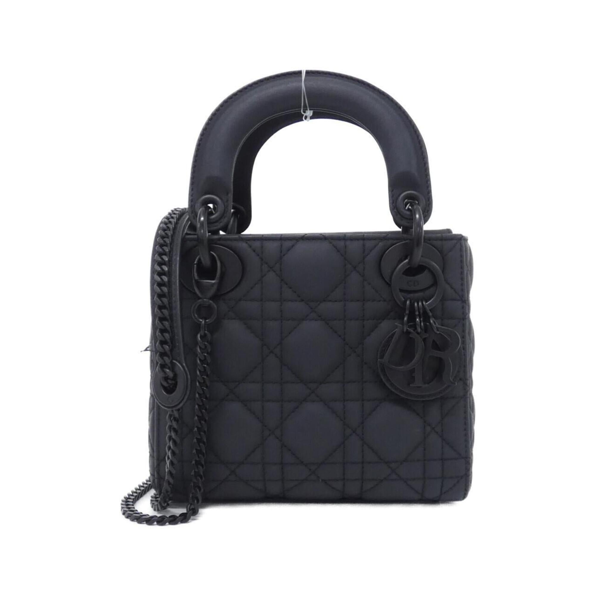 Christian Dior Lady Dior Black Handbag (Pre-Owned)