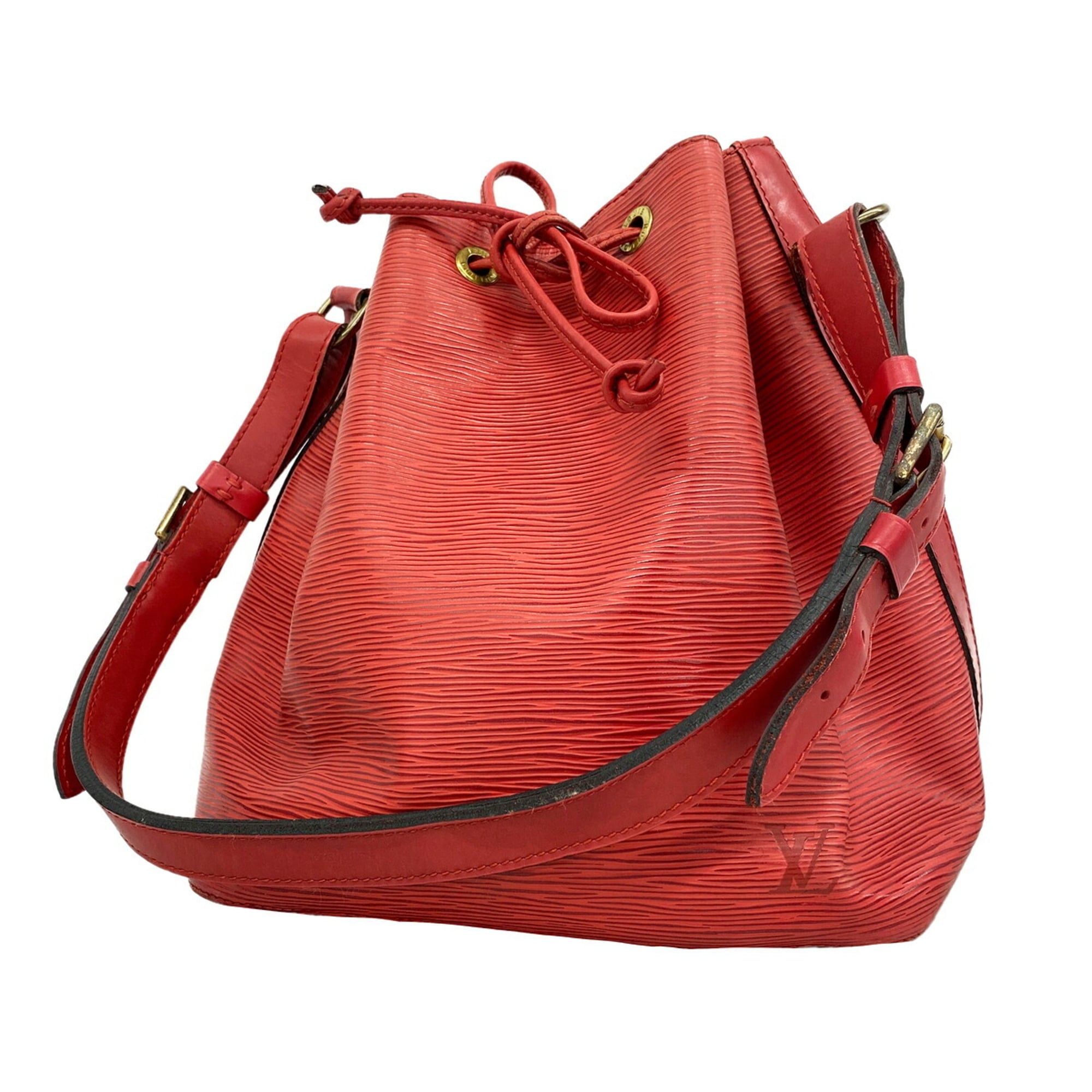 Louis Vuitton Castilian Red Shoulder Bag (Pre-Owned)