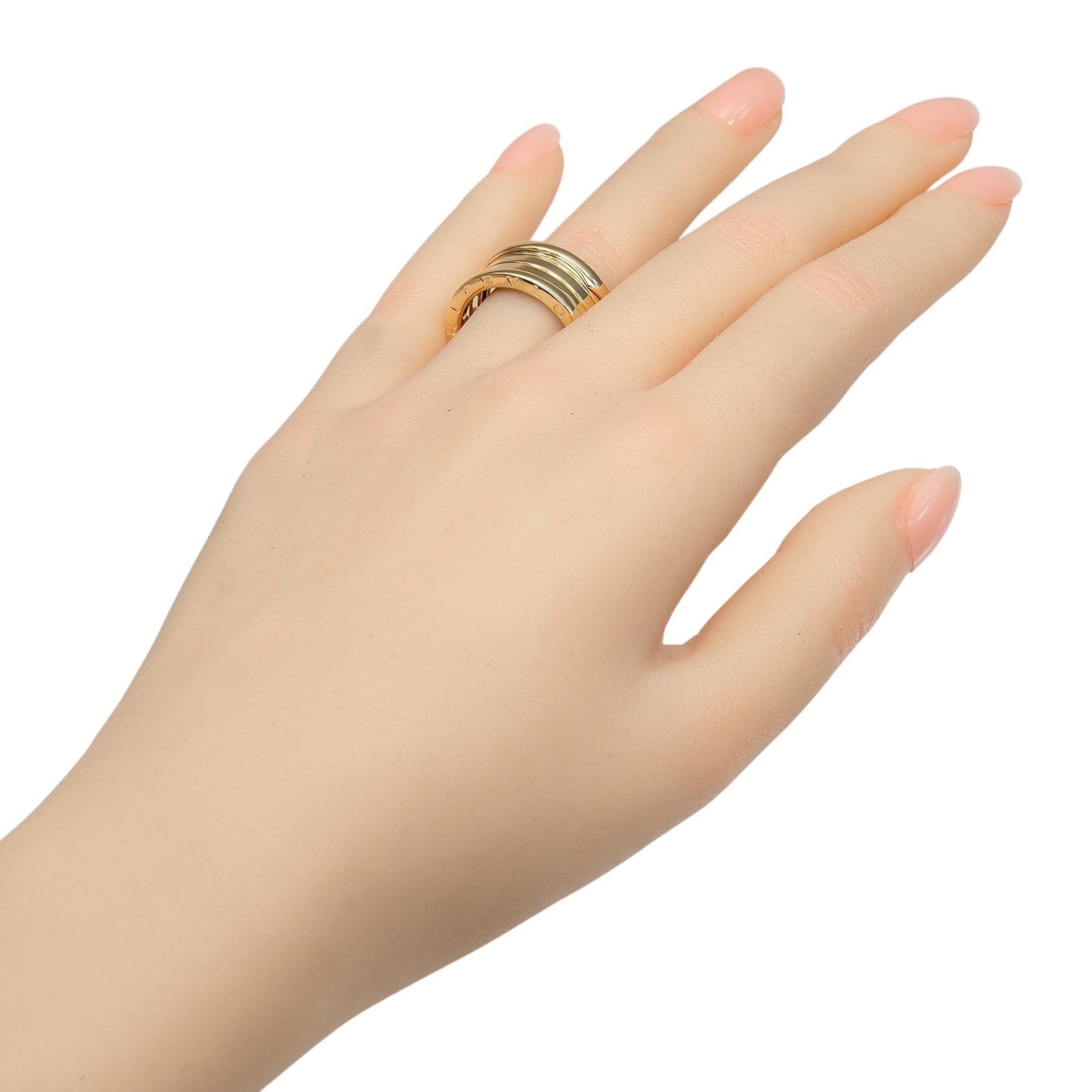 Bvlgari Yellow Gold Yellow Gold (18K) Band Ring (Pre-Owned)