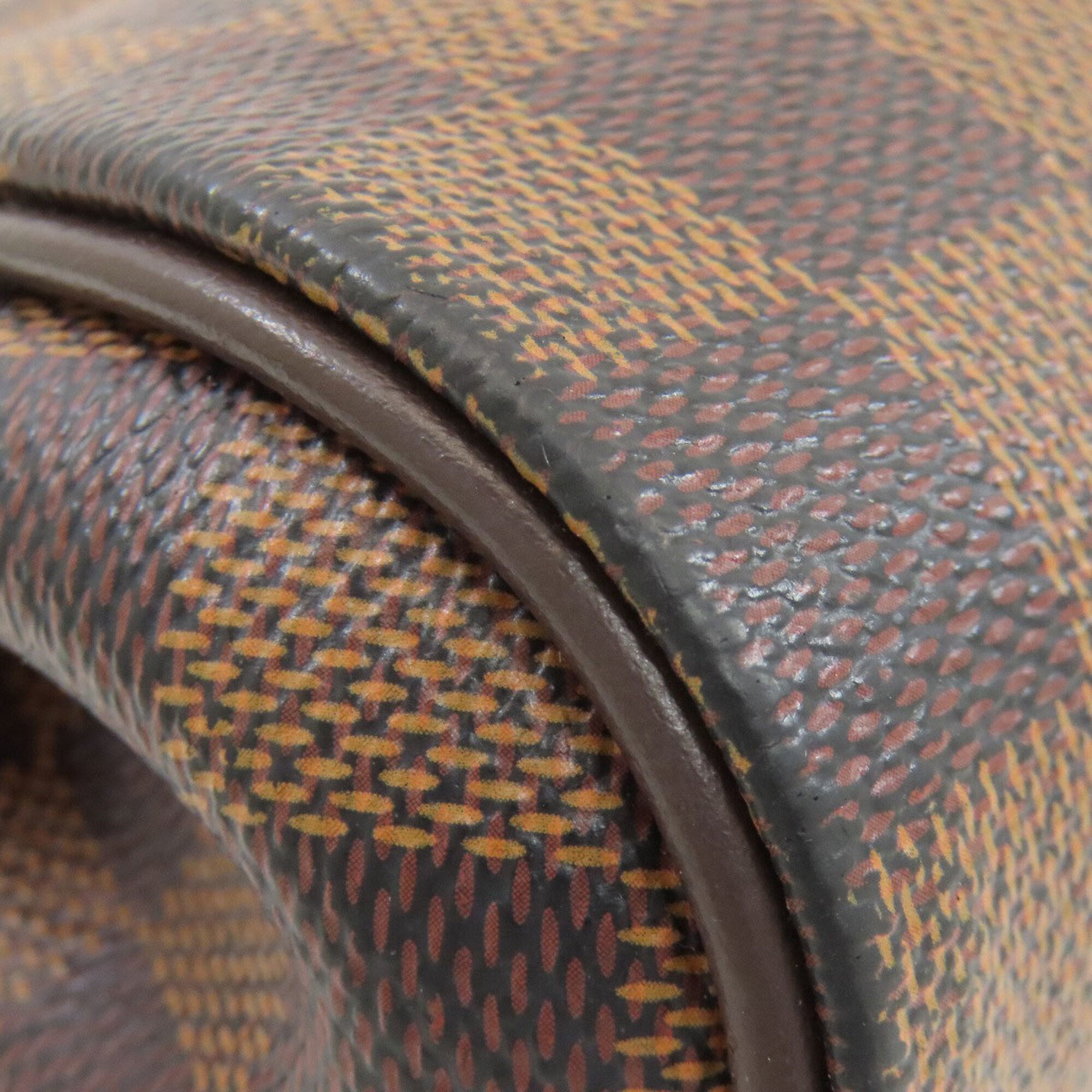 Louis Vuitton Damier Canvas Ebene Damier Canvas Shoulder Bag (Pre-Owned)