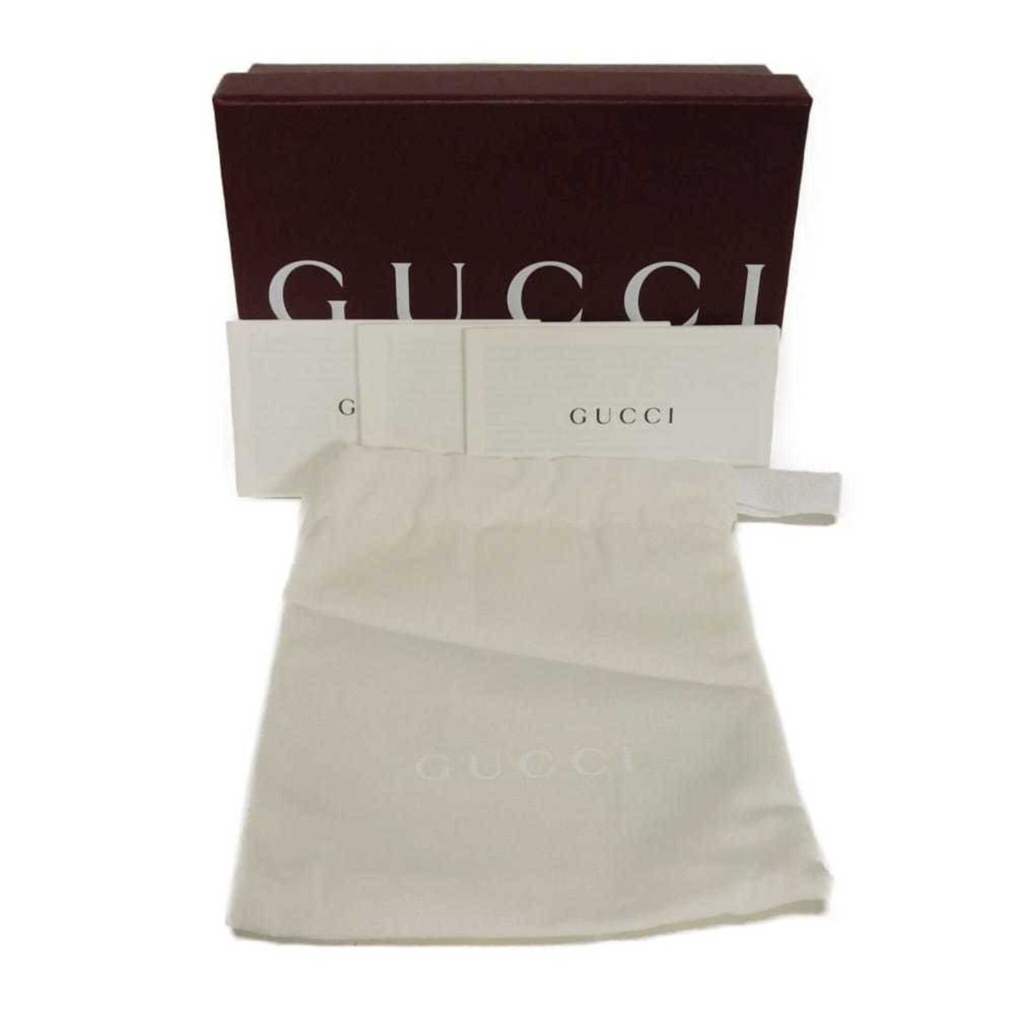 Gucci Bordeaux Red Color Gg Supreme Wallet (Bi-Fold) (Pre-Owned)
